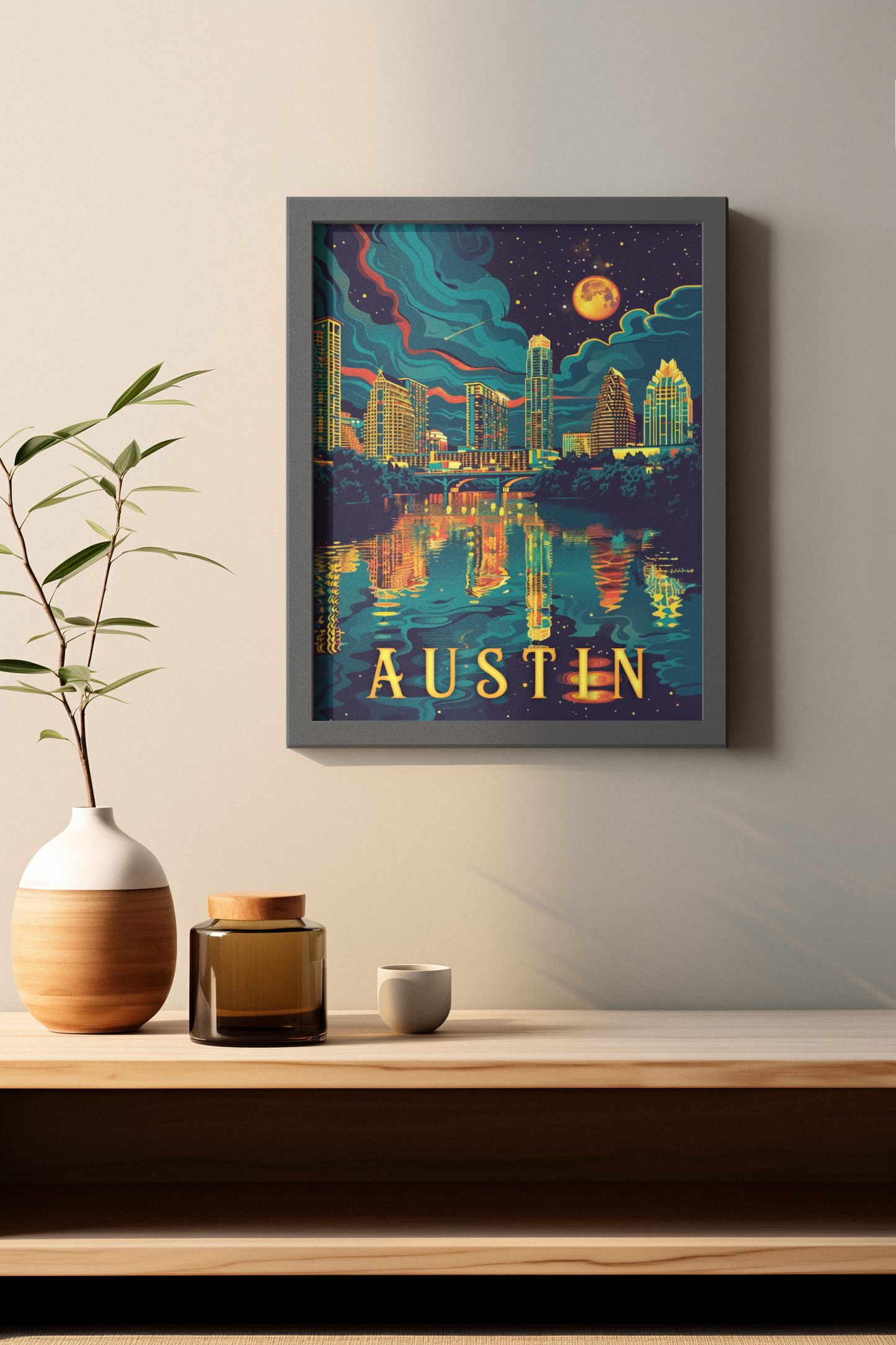 Austin Travel Poster