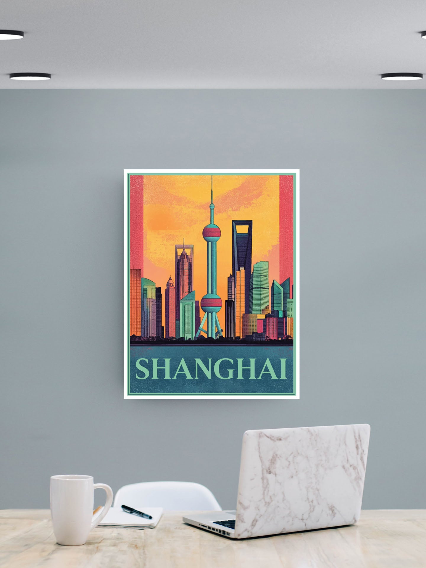 Shanghai Travel Poster