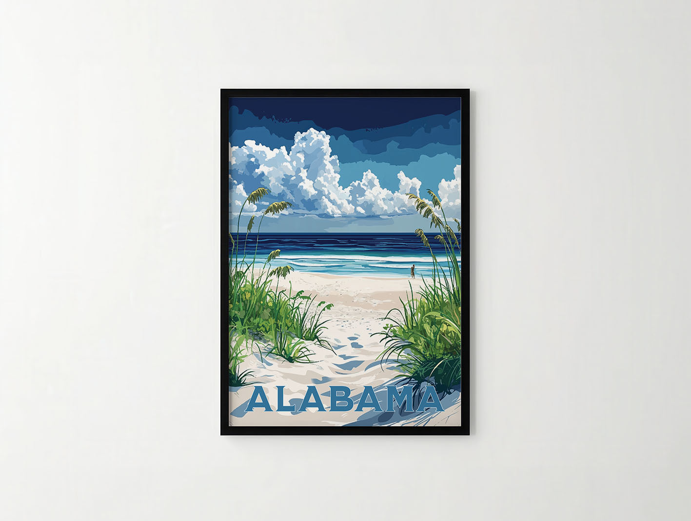 Alabama Travel Poster