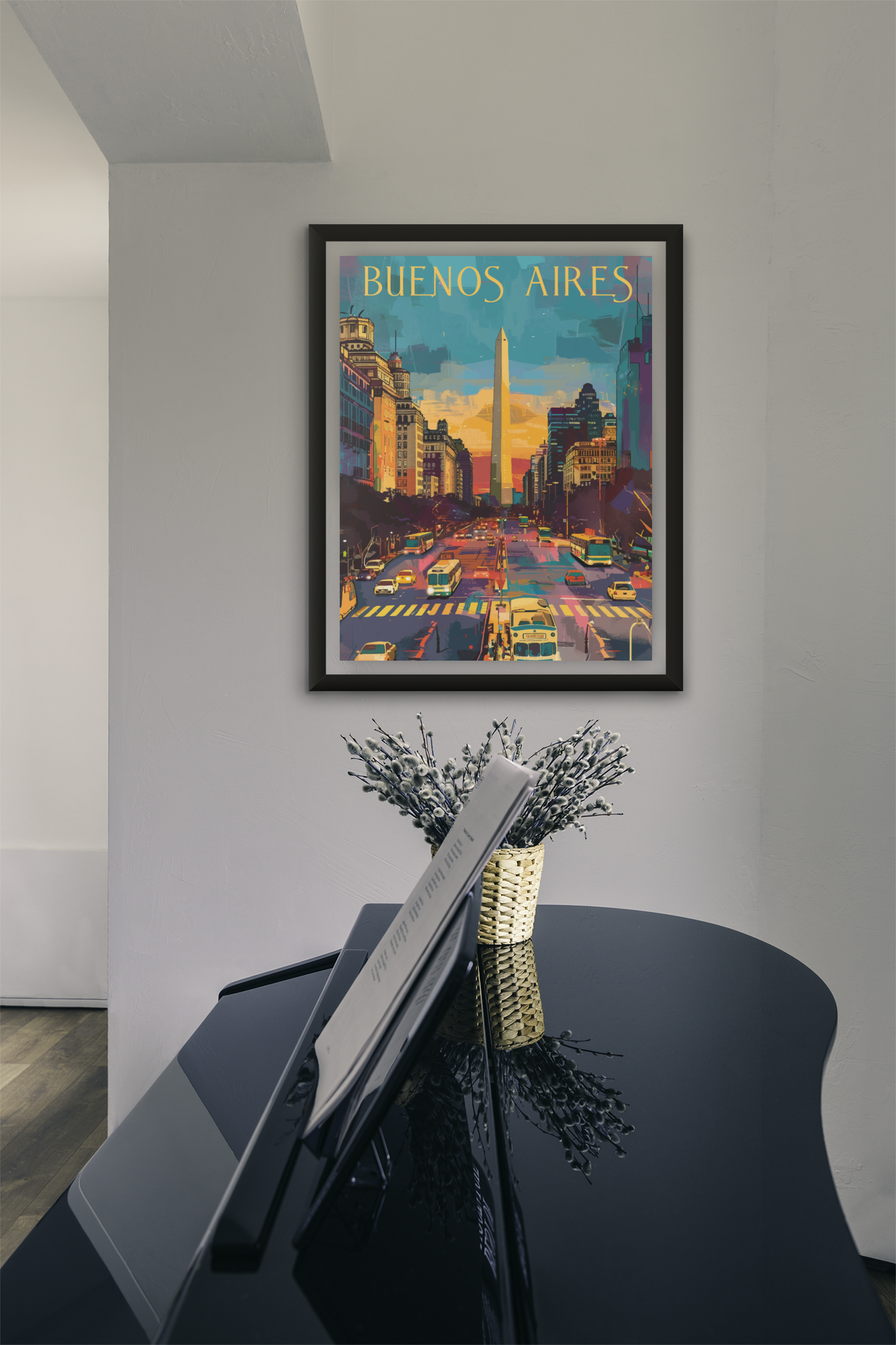 Buenos Aires Travel Poster