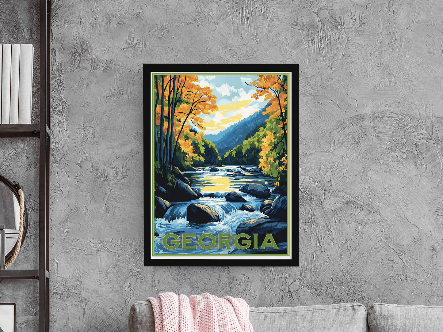 Georgia Travel Poster