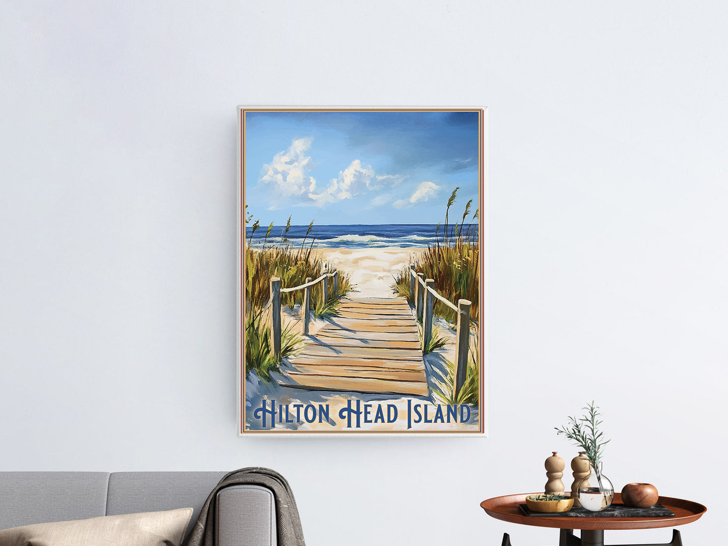 Hilton Head Travel Poster