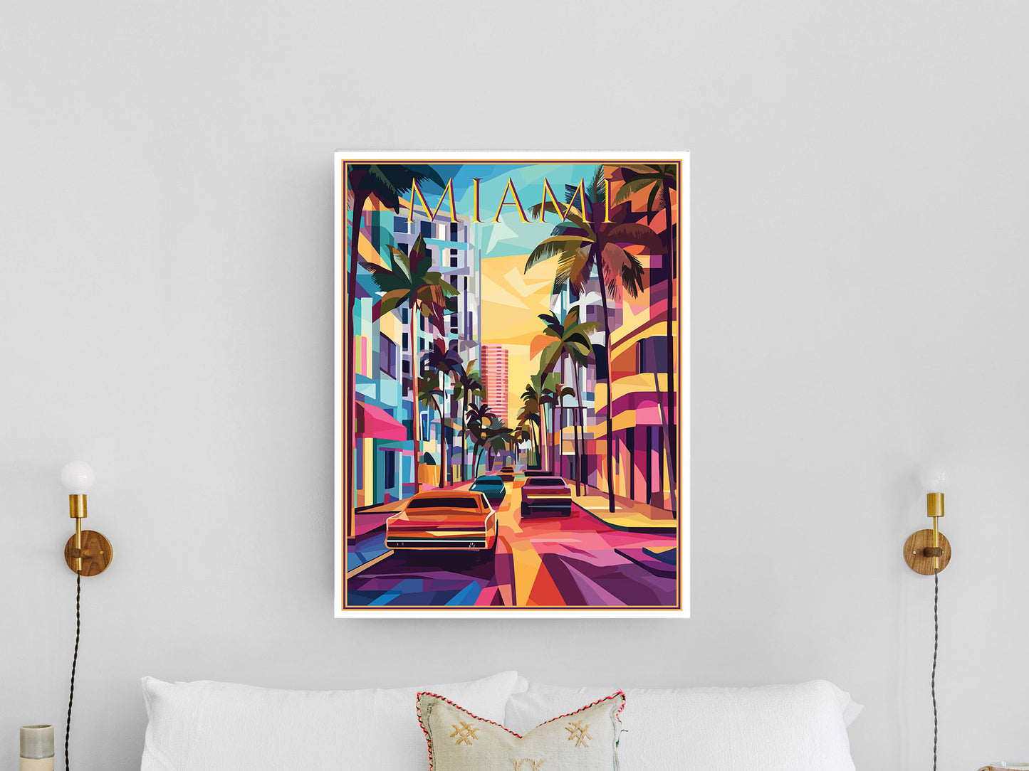 Miami Travel Poster