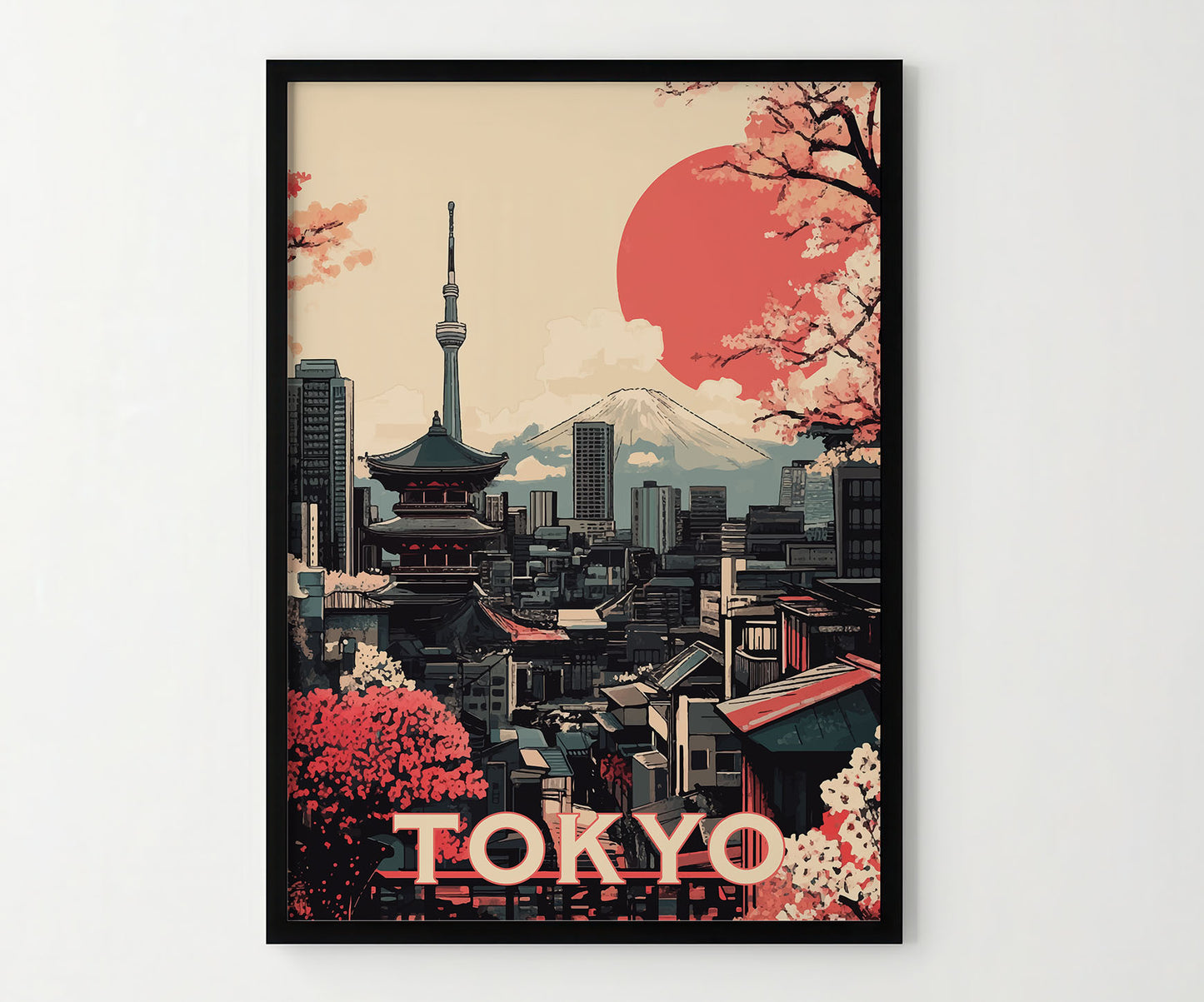Tokyo Travel Poster