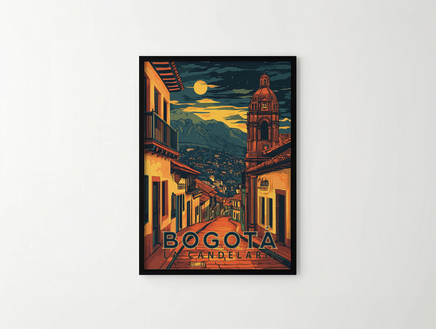 Bogota Travel Poster