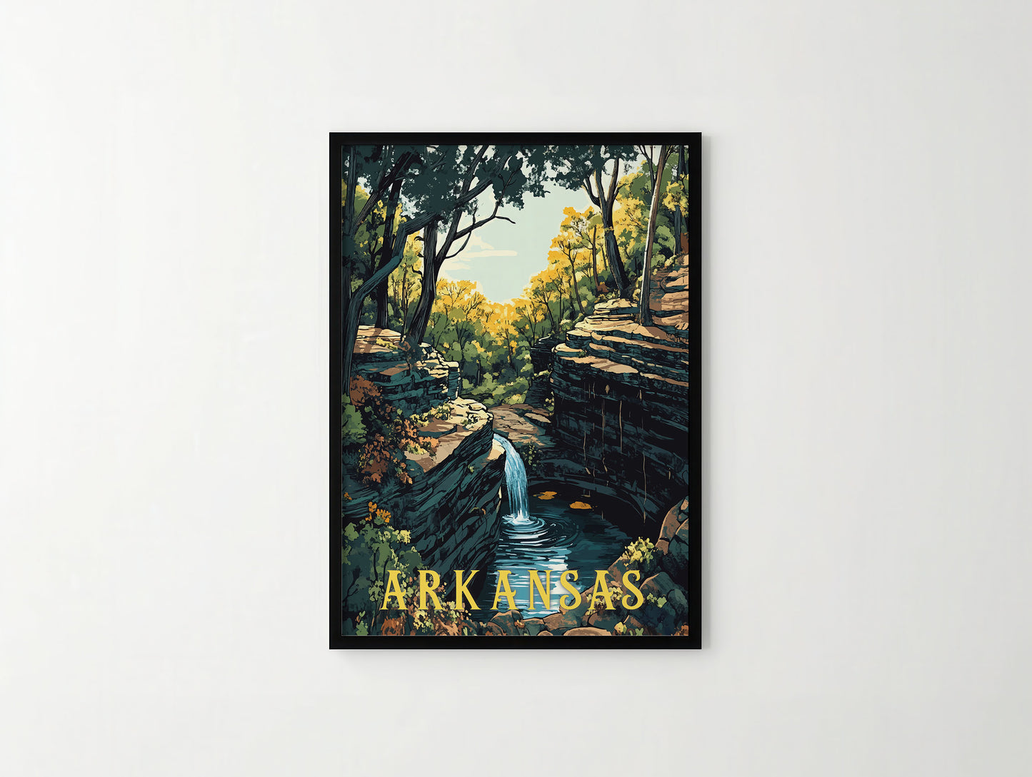 Arkansas Travel Poster