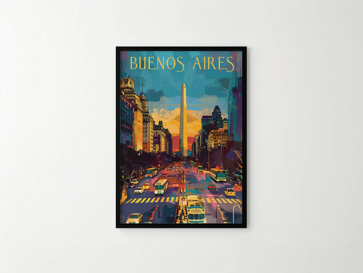Buenos Aires Travel Poster