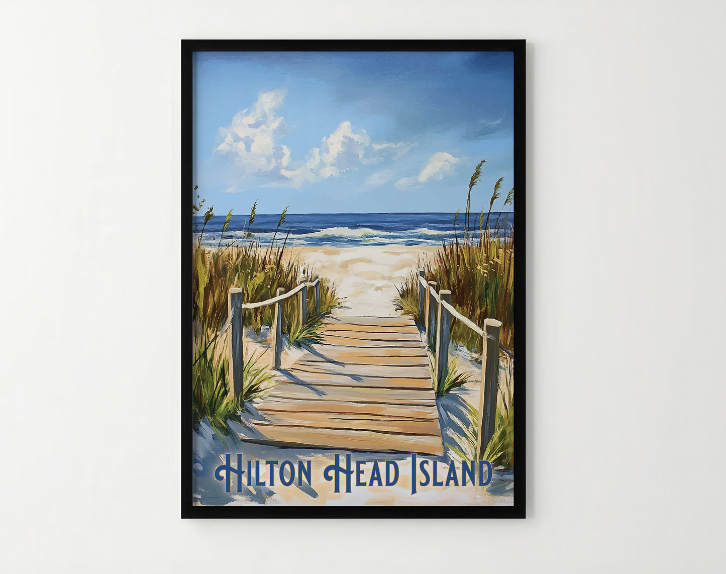 Hilton Head Travel Poster
