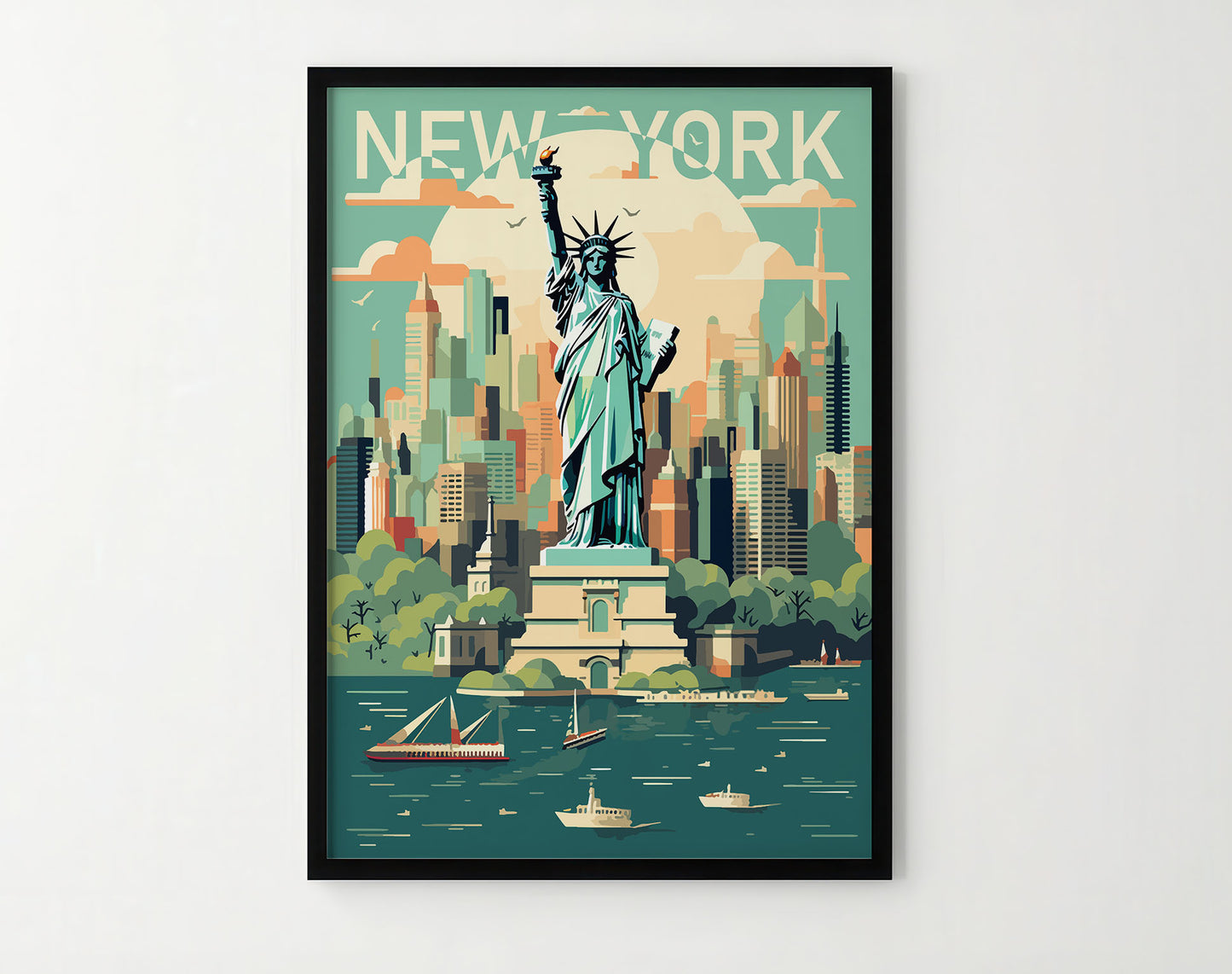 New York Travel Poster