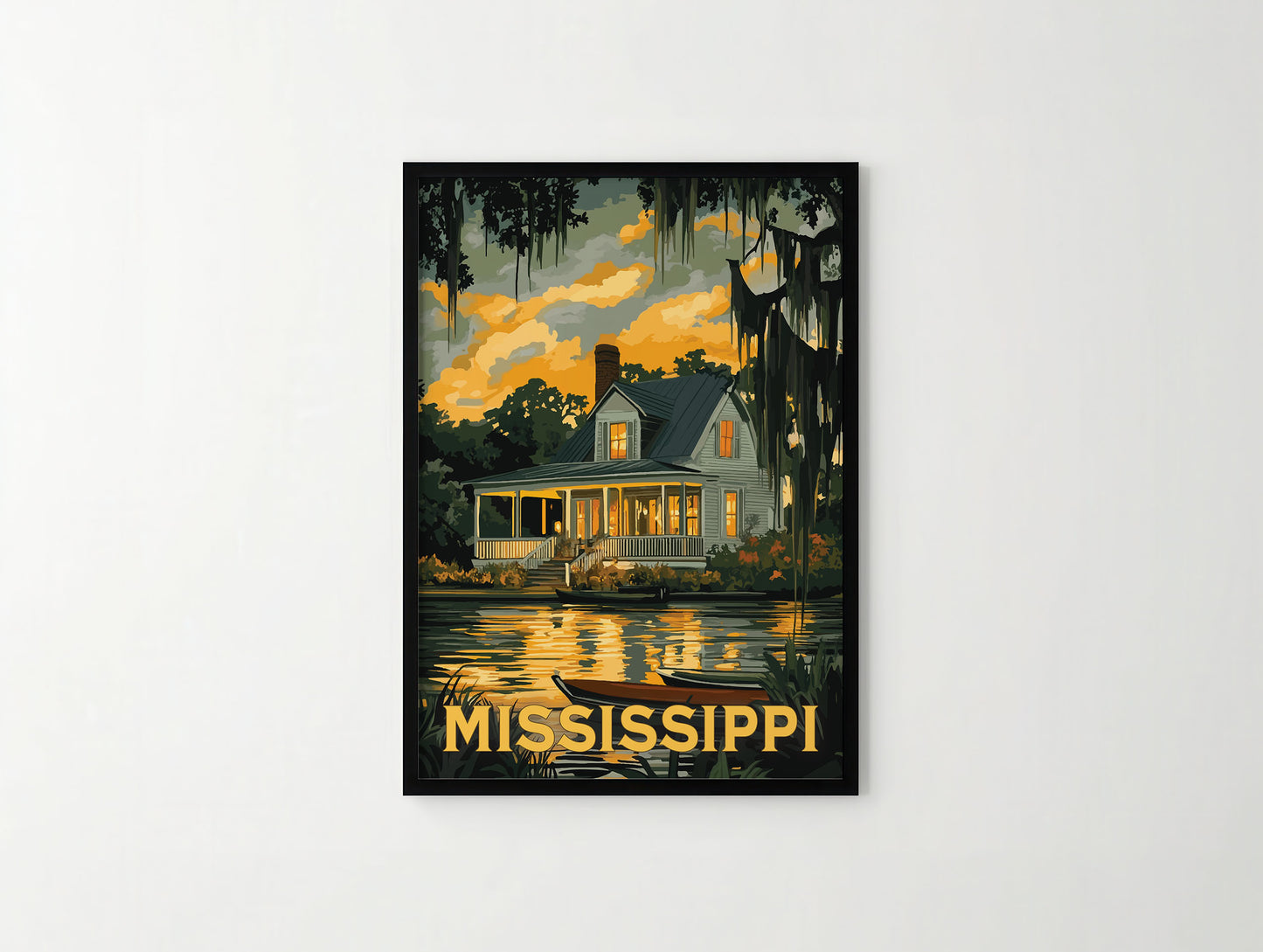 Mississippi Travel Poster