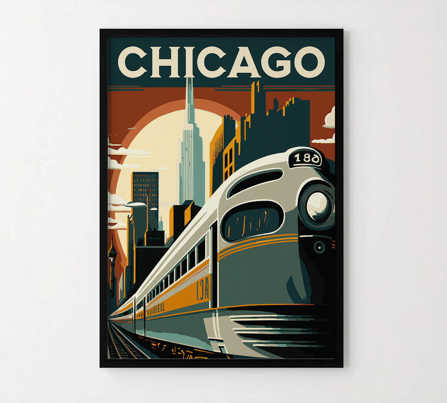 Chicago Travel Poster
