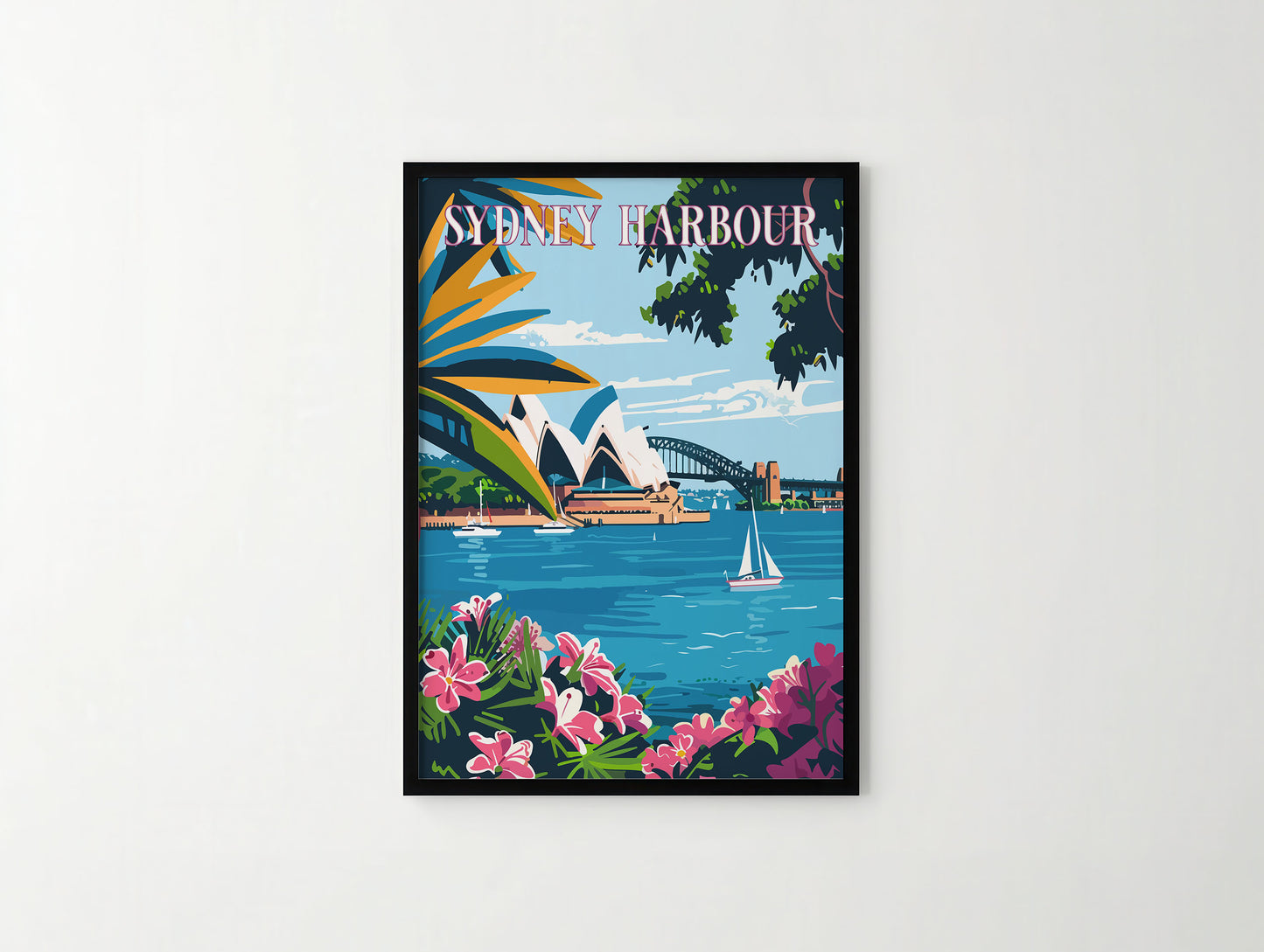 Sydney, Australia Travel Poster