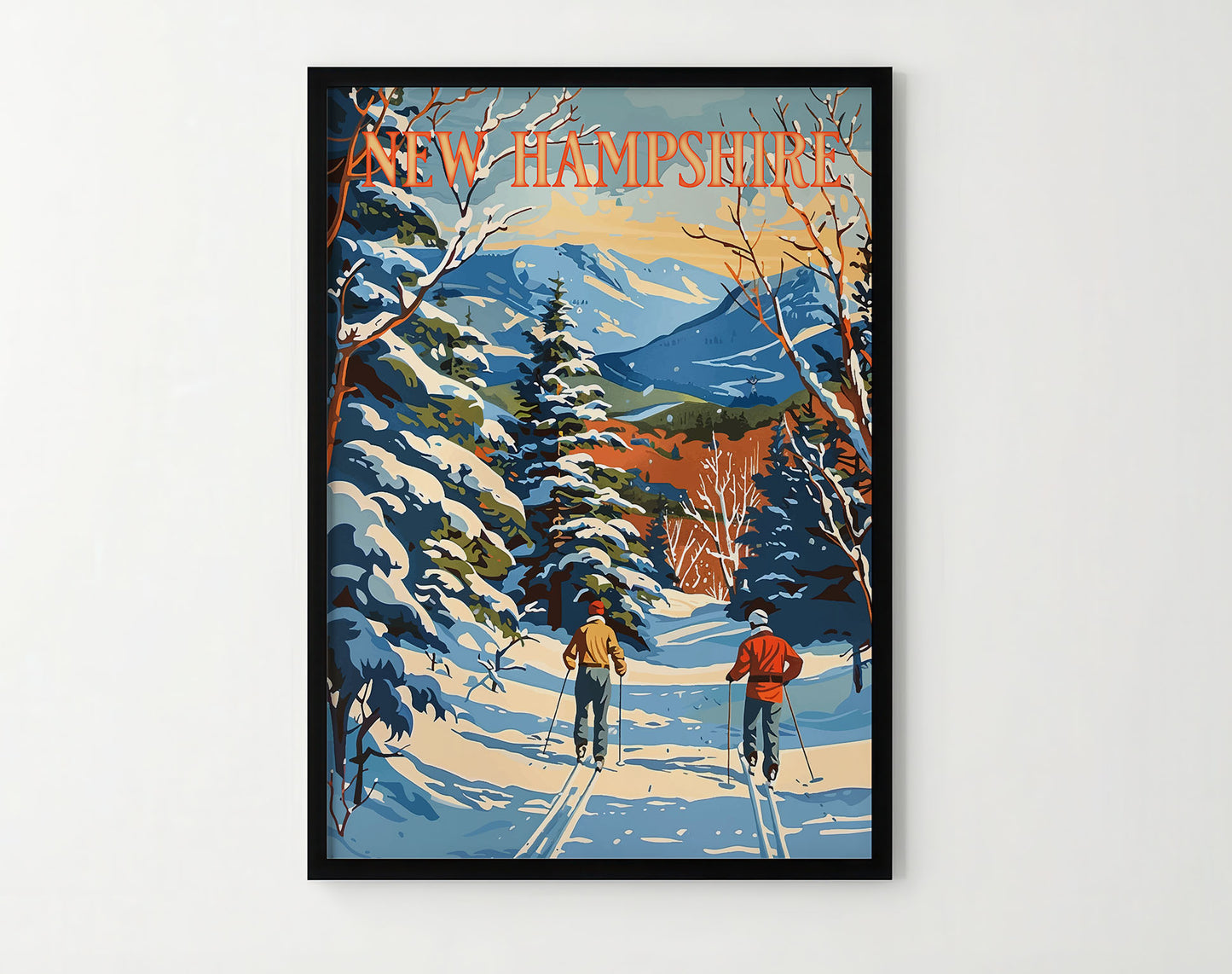 New Hampshire Travel Poster