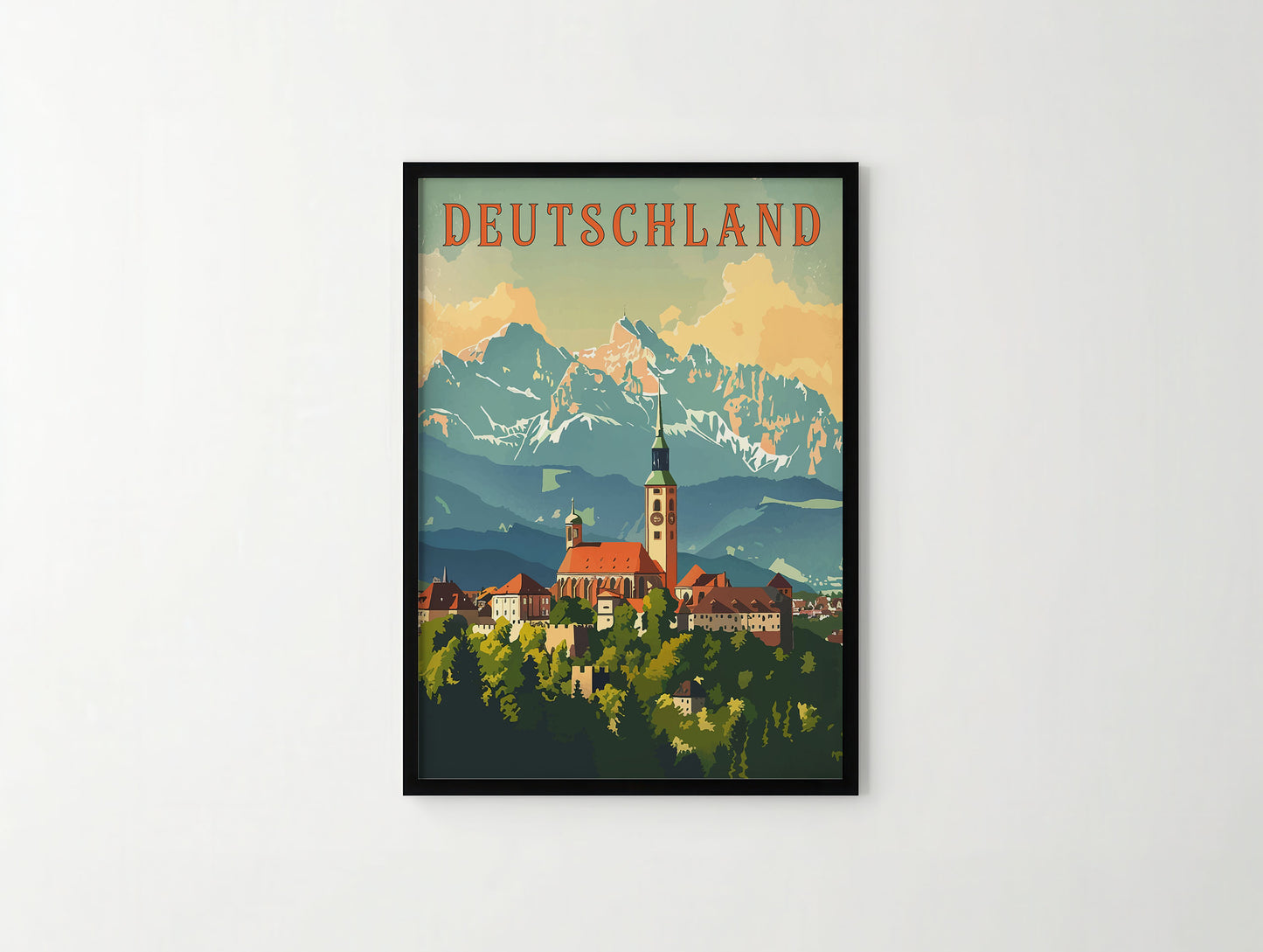 Germany Travel Poster