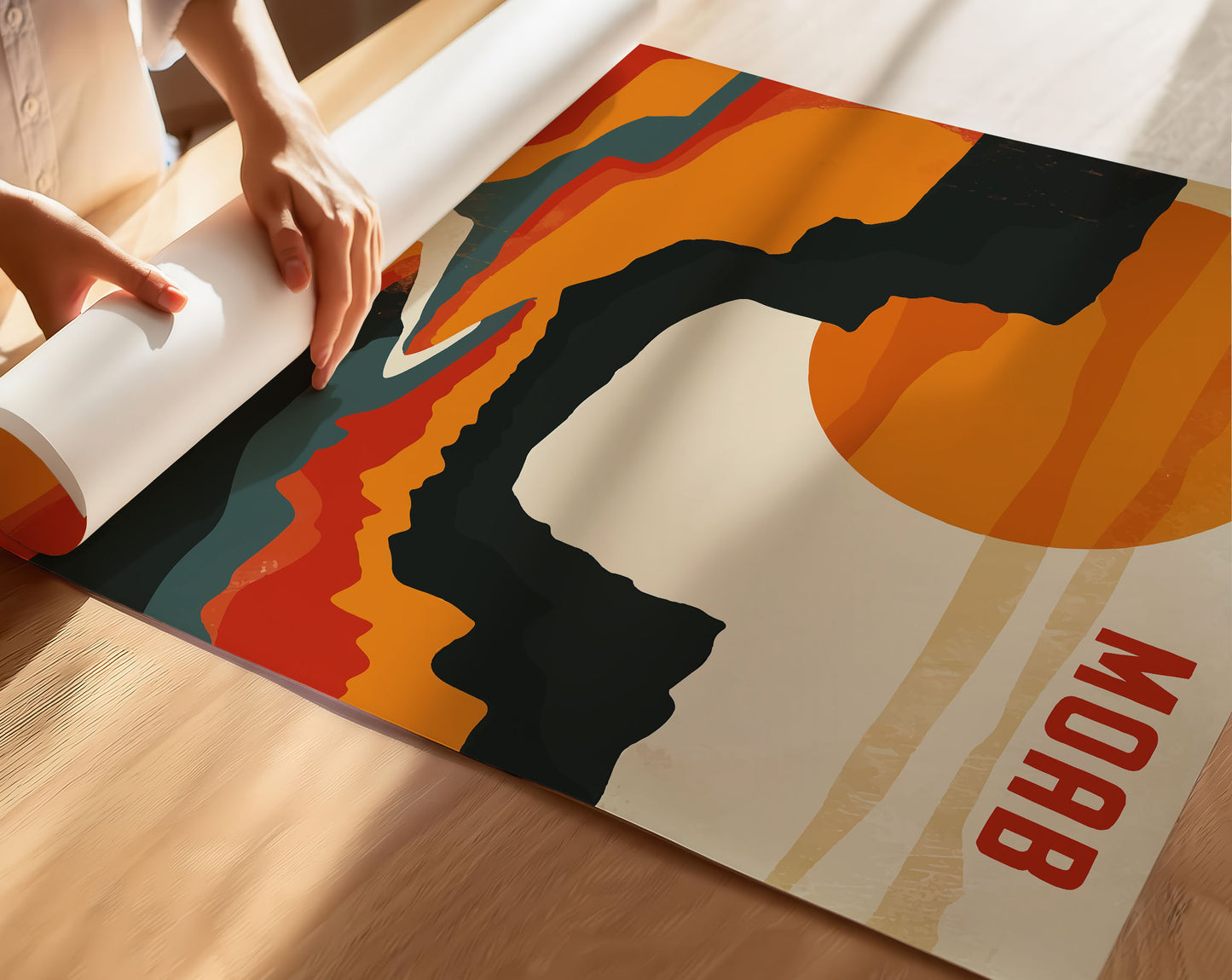 Moab Travel Poster