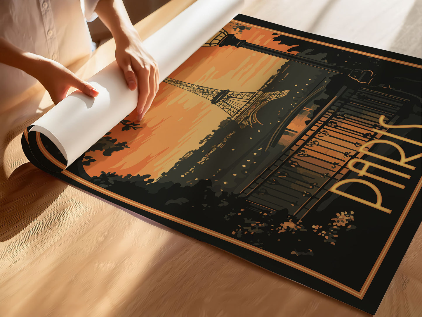 Paris Travel Poster