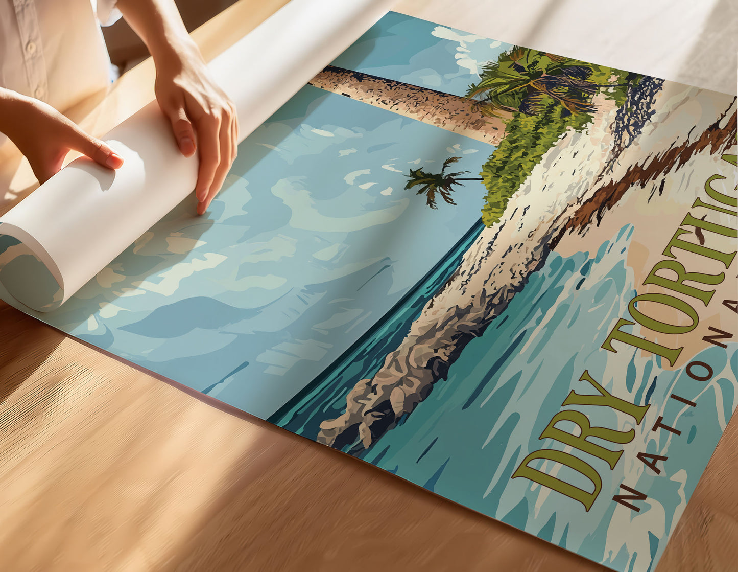 Dry Tortugas National Park Travel Poster