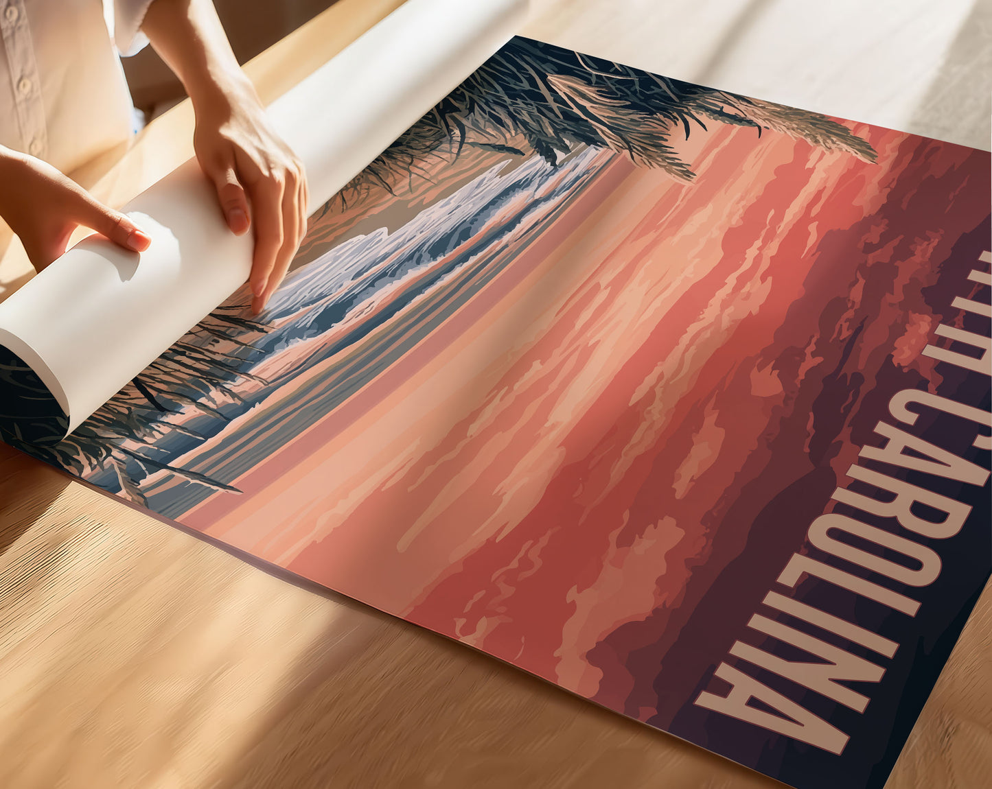 North Carolina Travel Poster