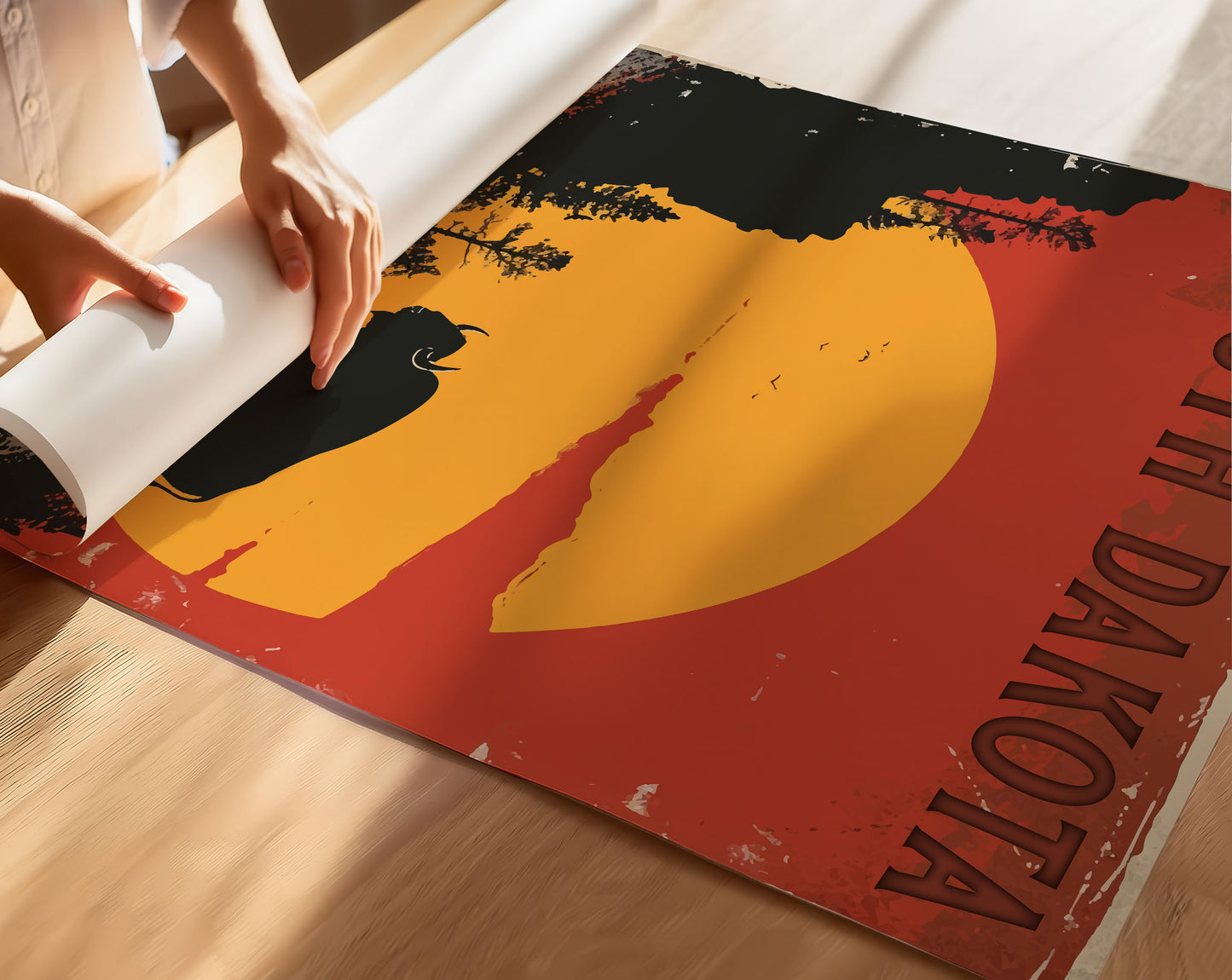 South Dakota Travel Poster