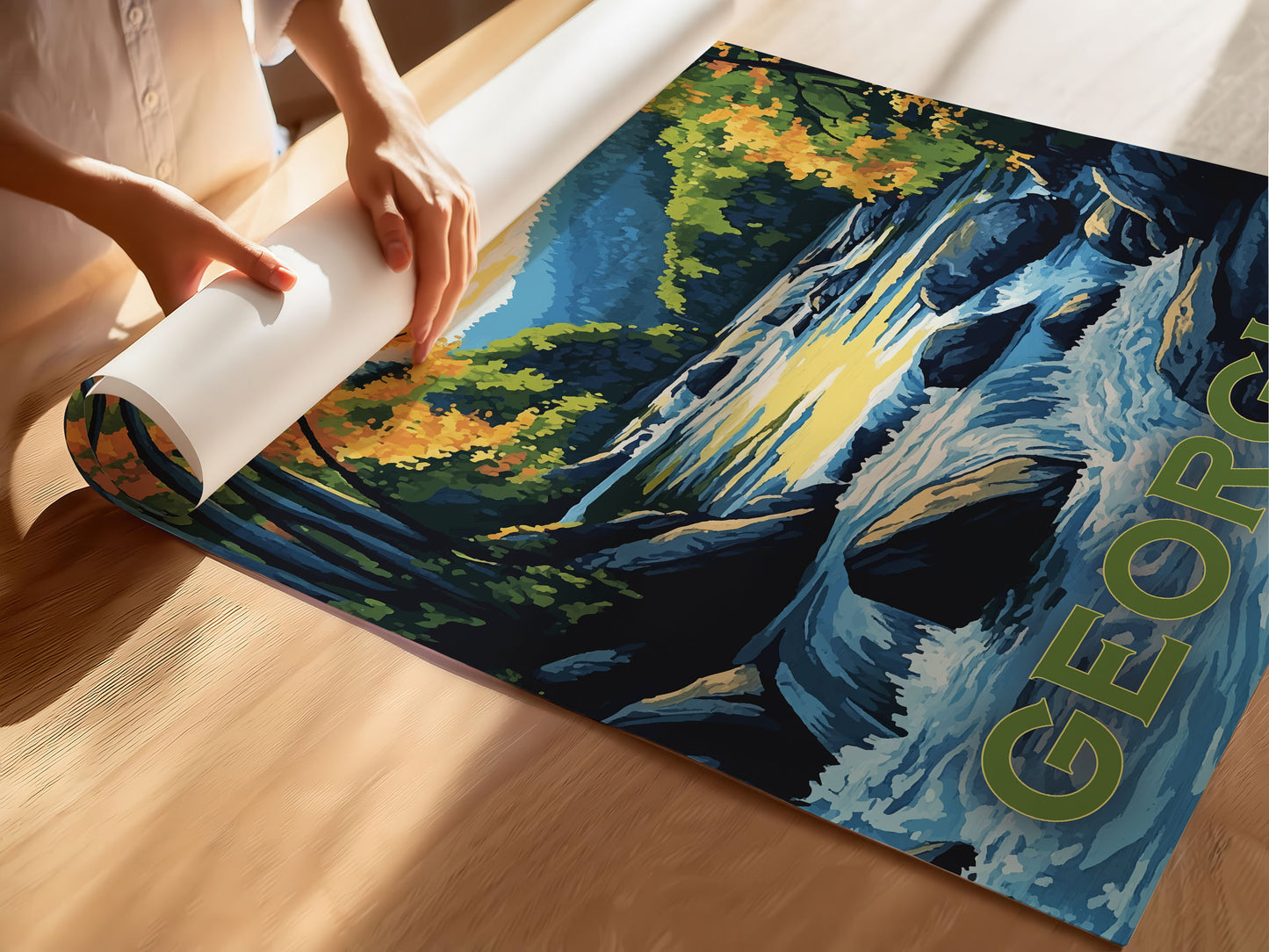 Georgia Travel Poster
