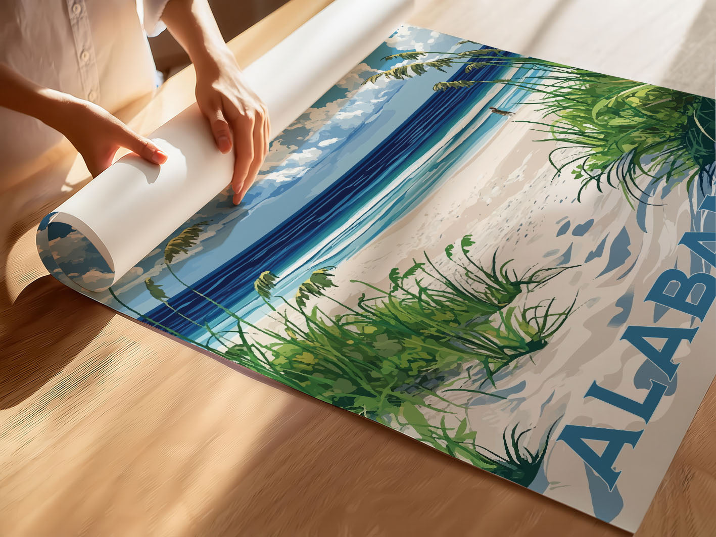 Alabama Travel Poster