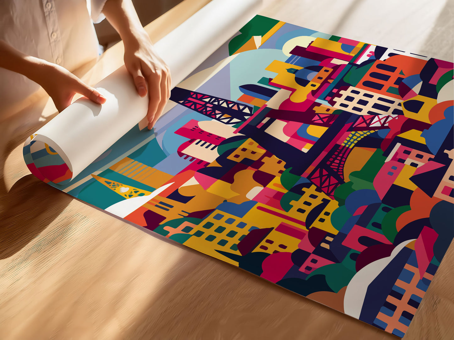 Paris Travel Poster