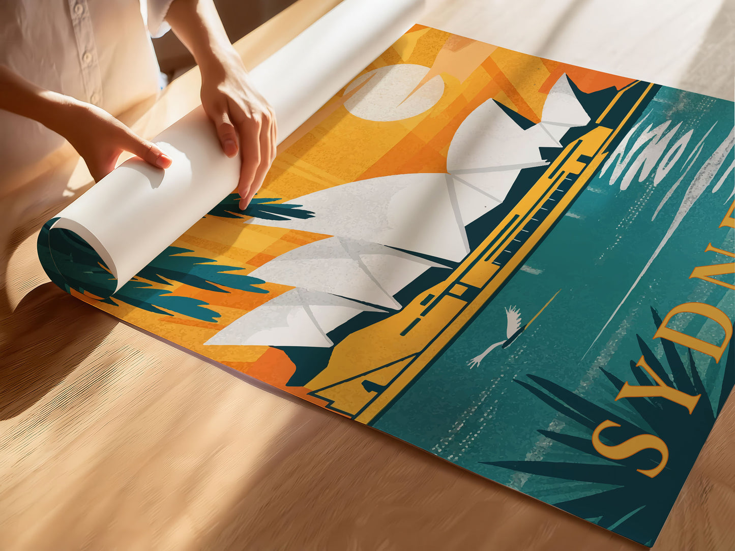 Sydney, Australia Travel Poster