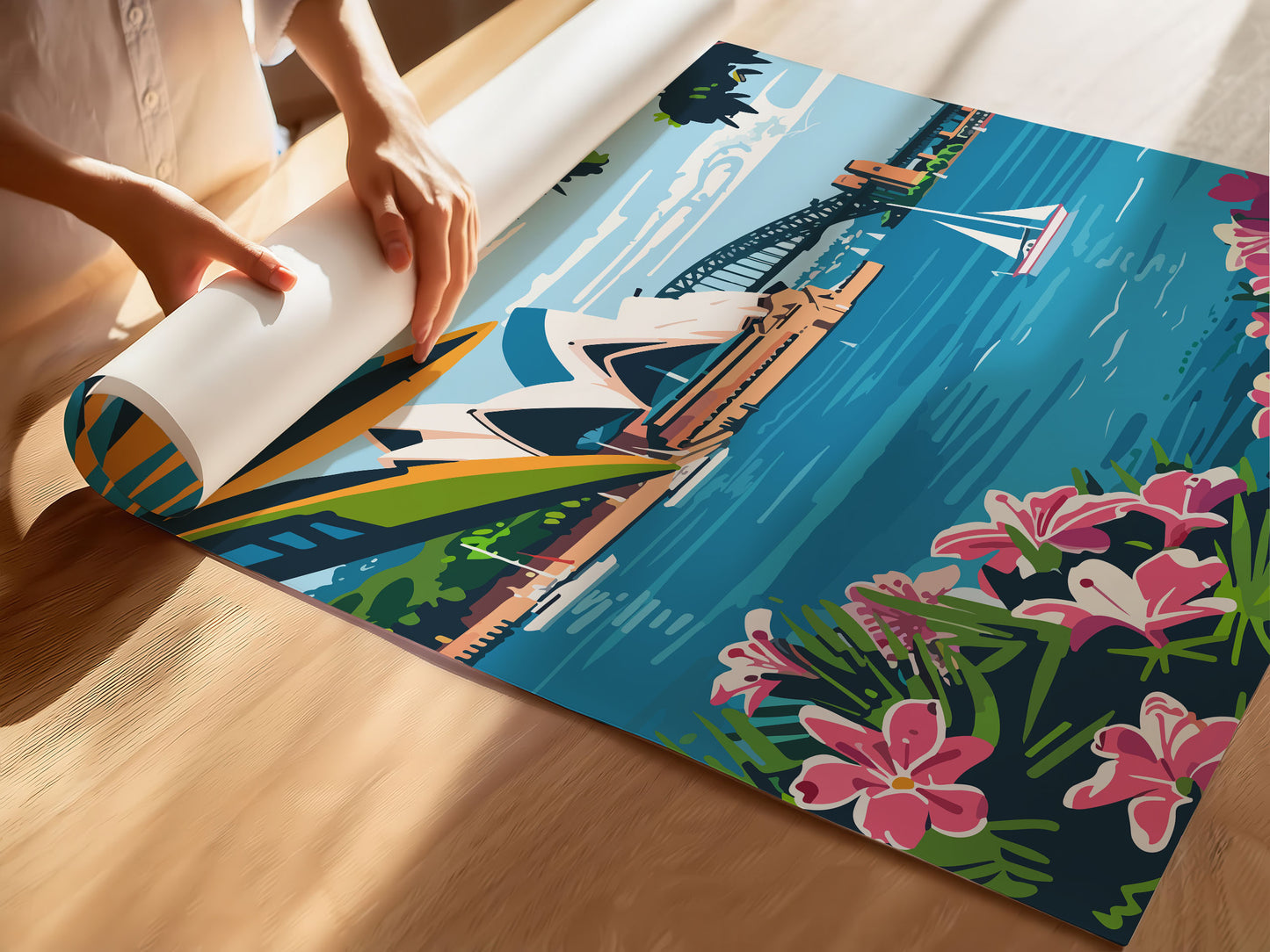 Sydney, Australia Travel Poster