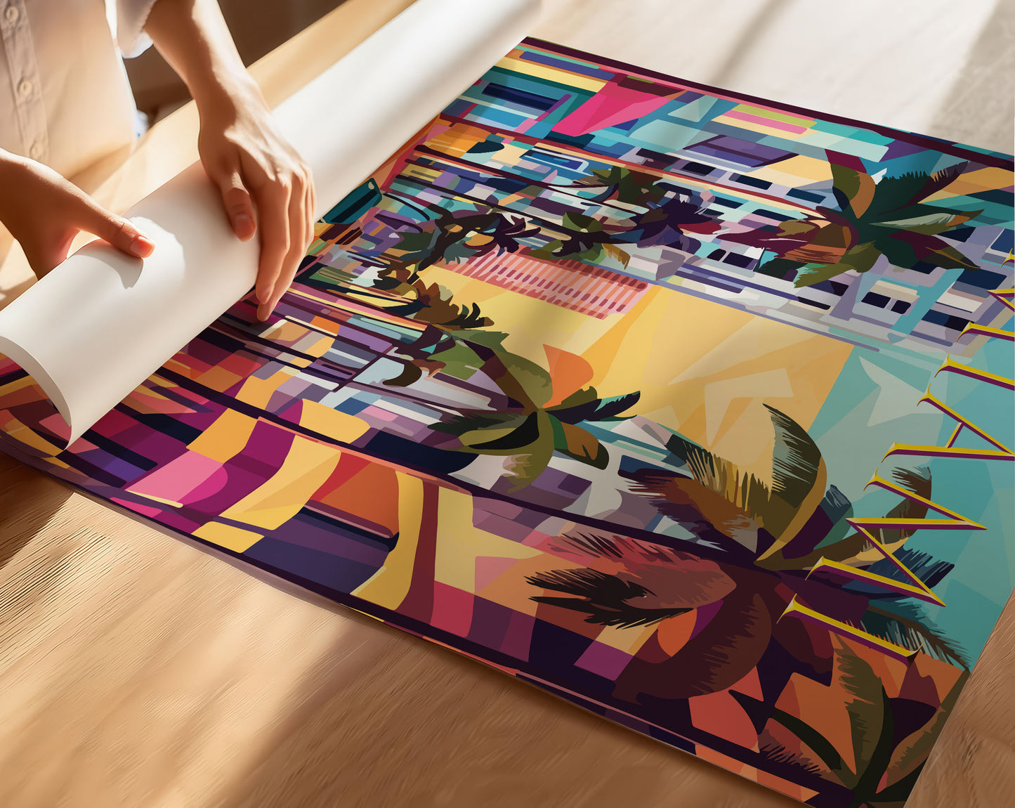 Miami Travel Poster