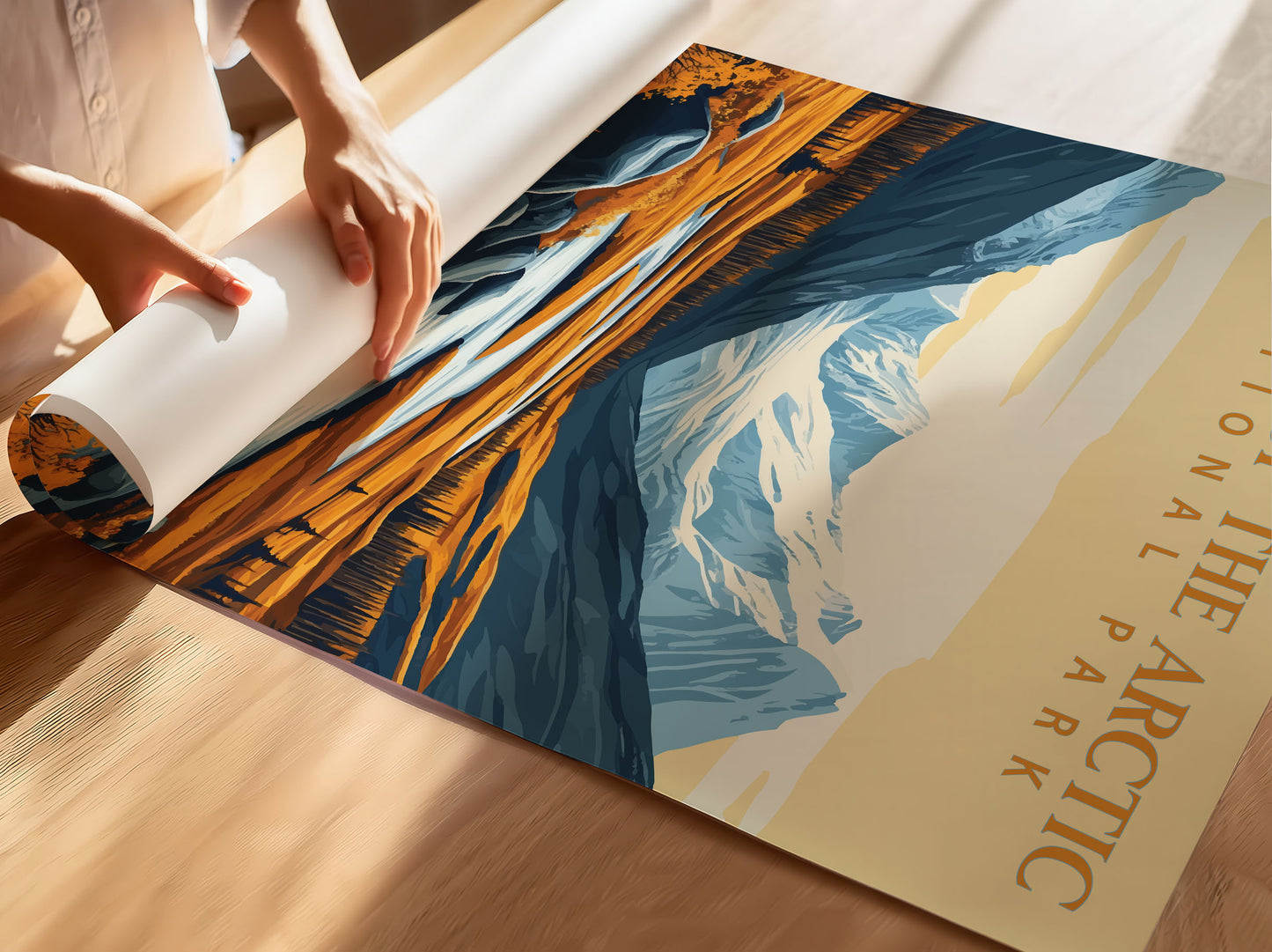 Gates of the Arctic National Park Travel Poster