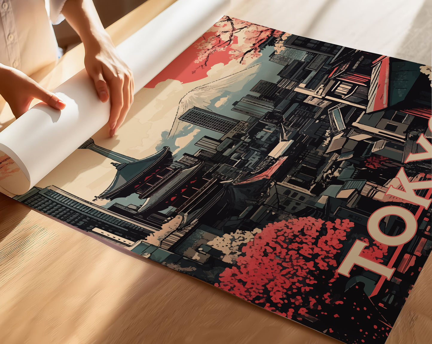 Tokyo Travel Poster