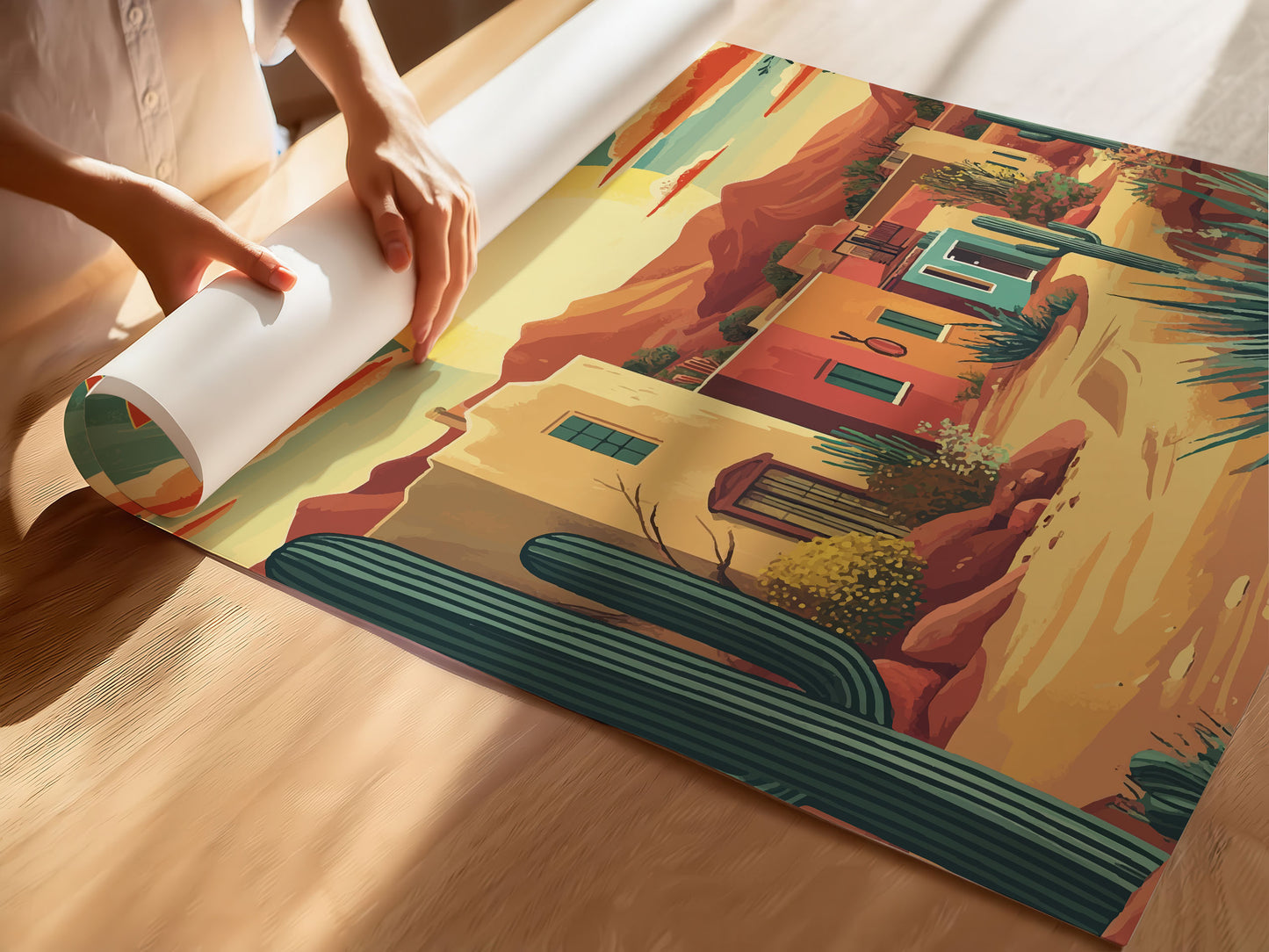 New Mexico Travel Poster