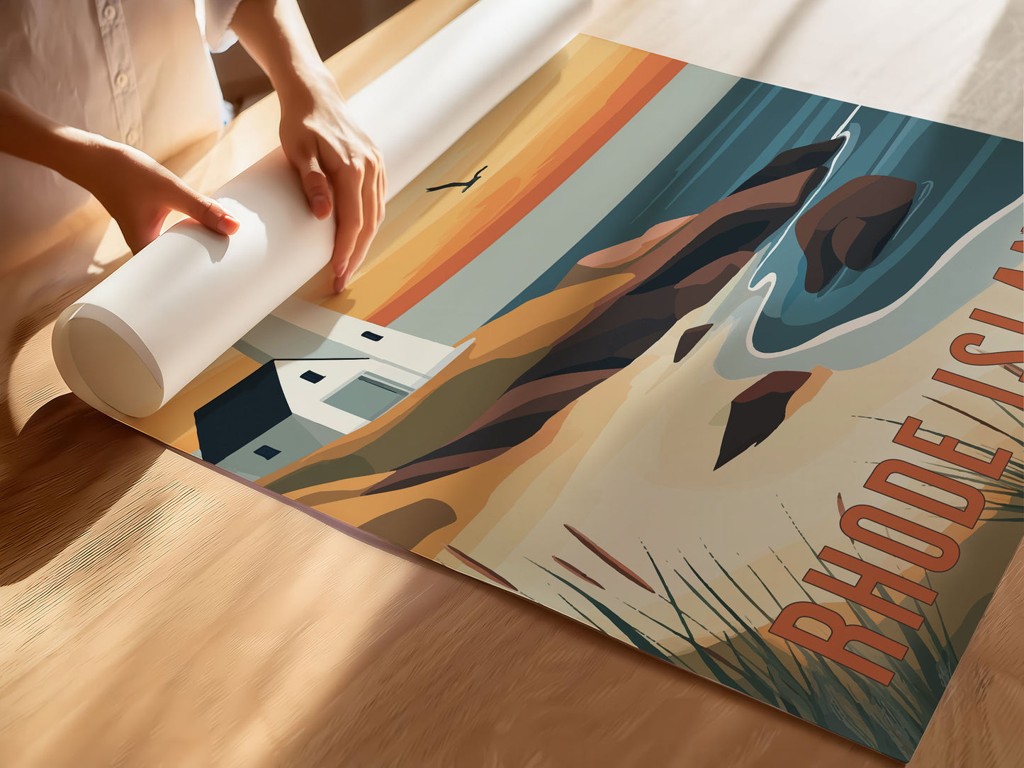 Rhode Island Travel Poster