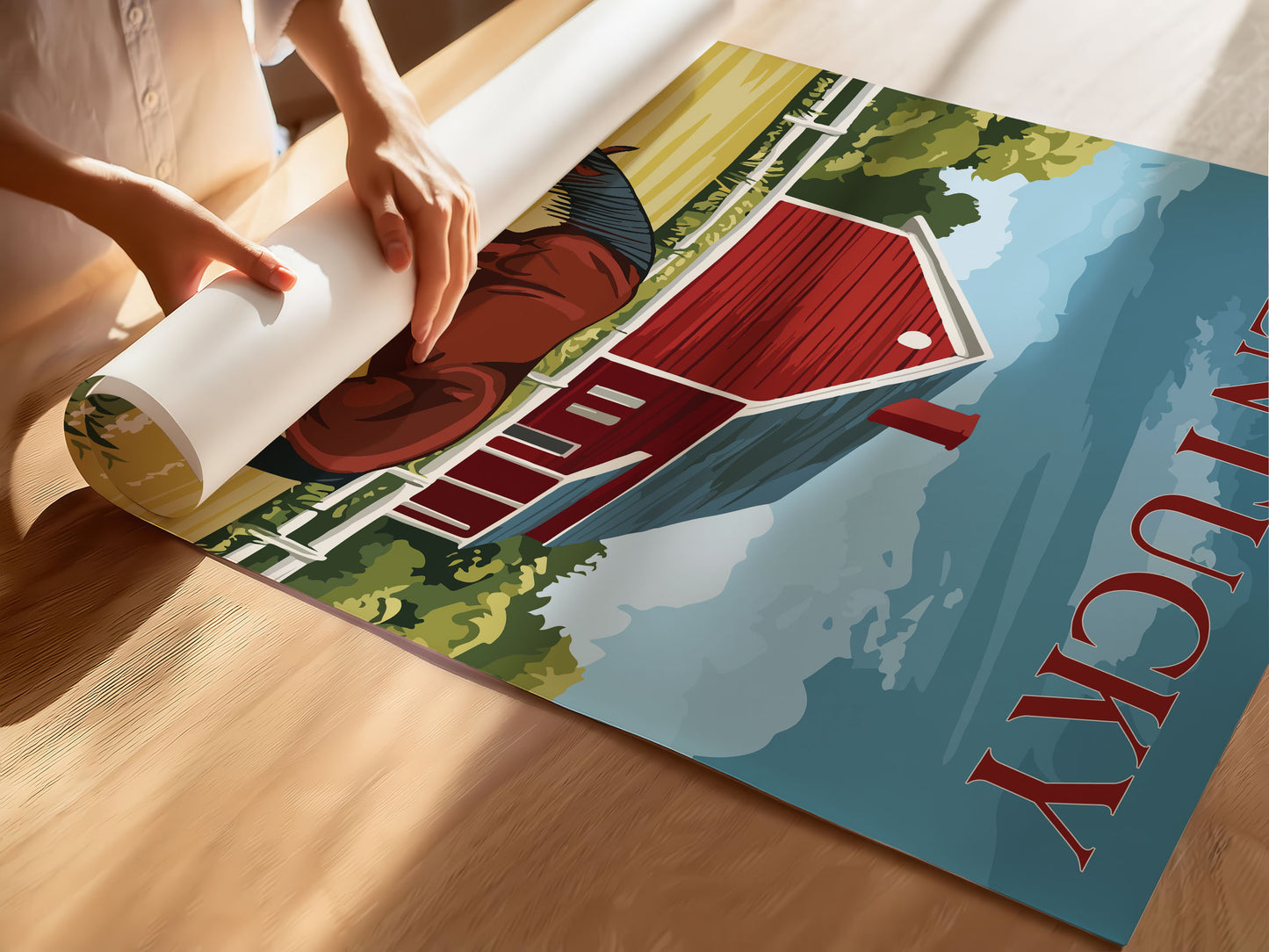 Kentucky Travel Poster