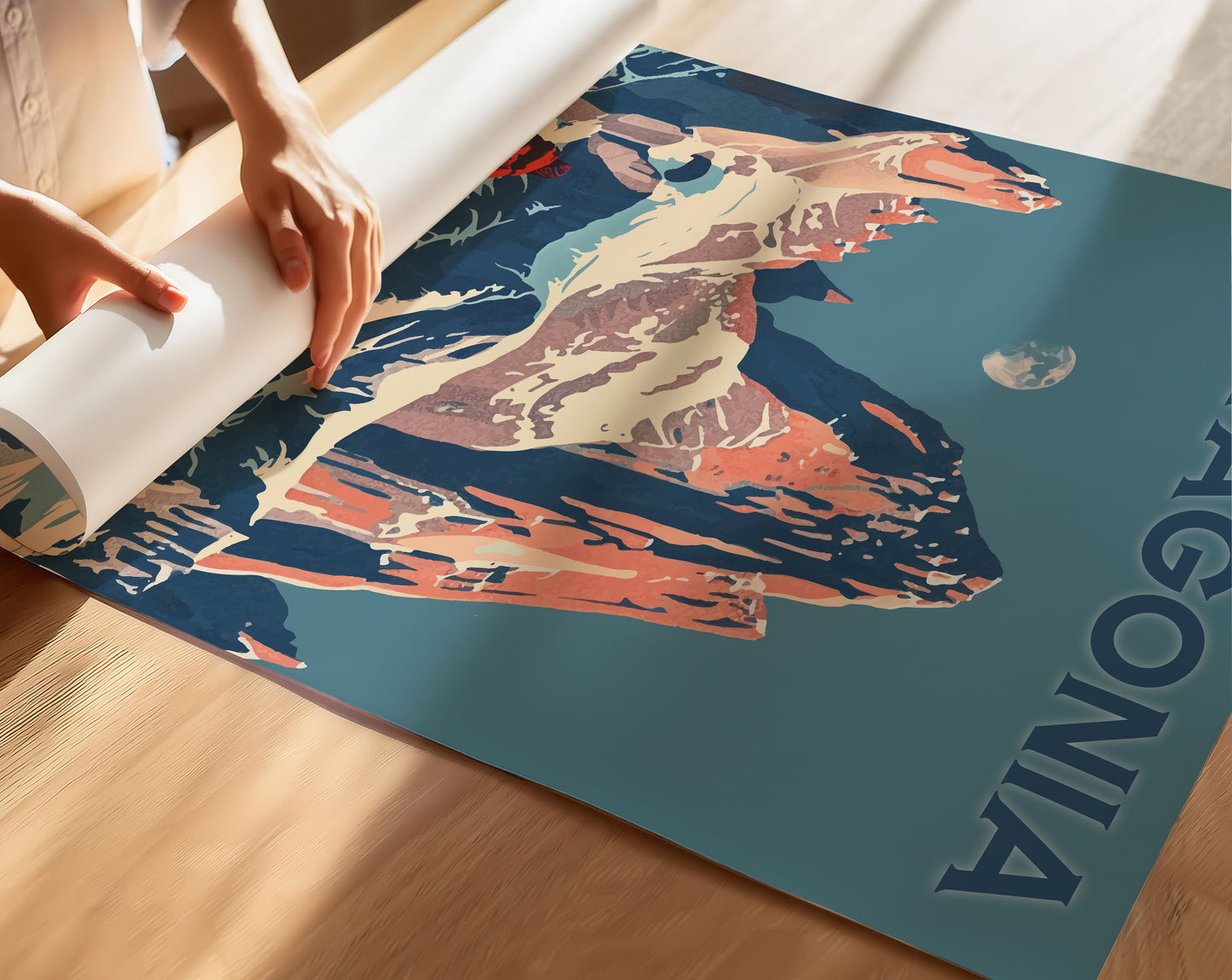 Patagonia Travel Poster
