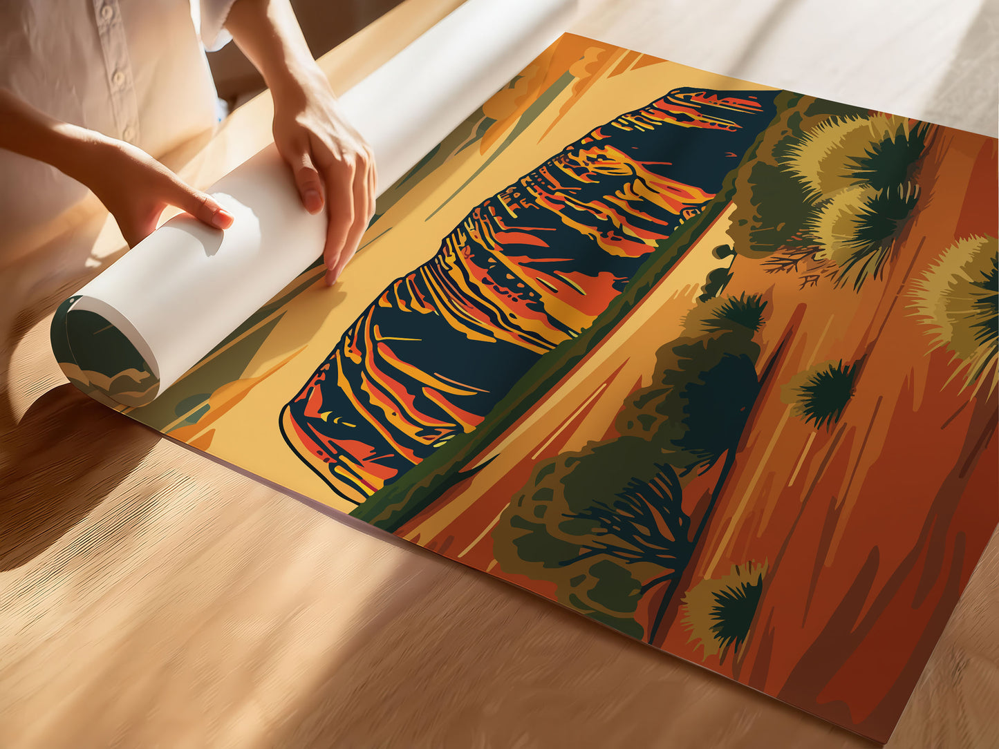 Australia Travel Poster
