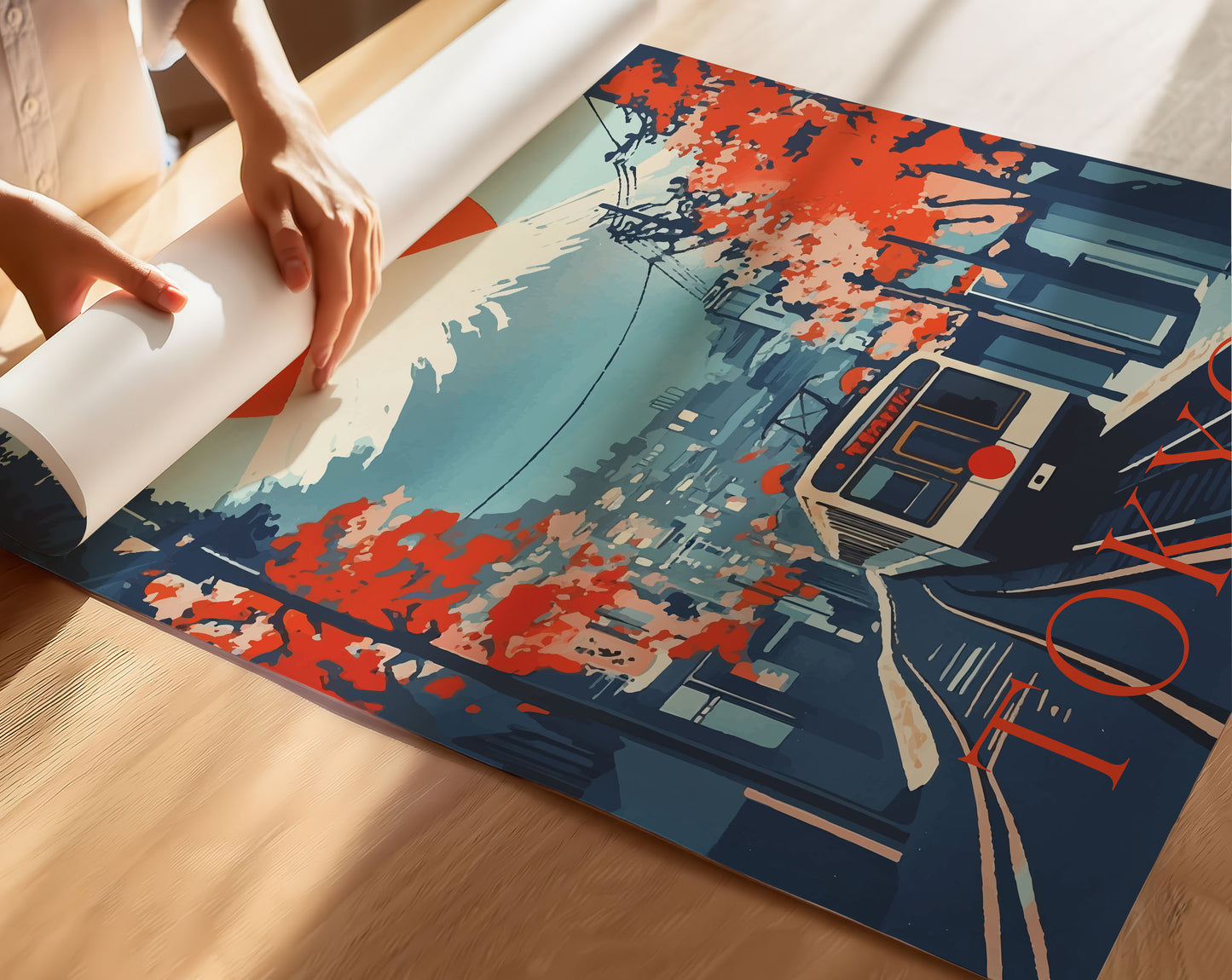 Tokyo Travel Poster