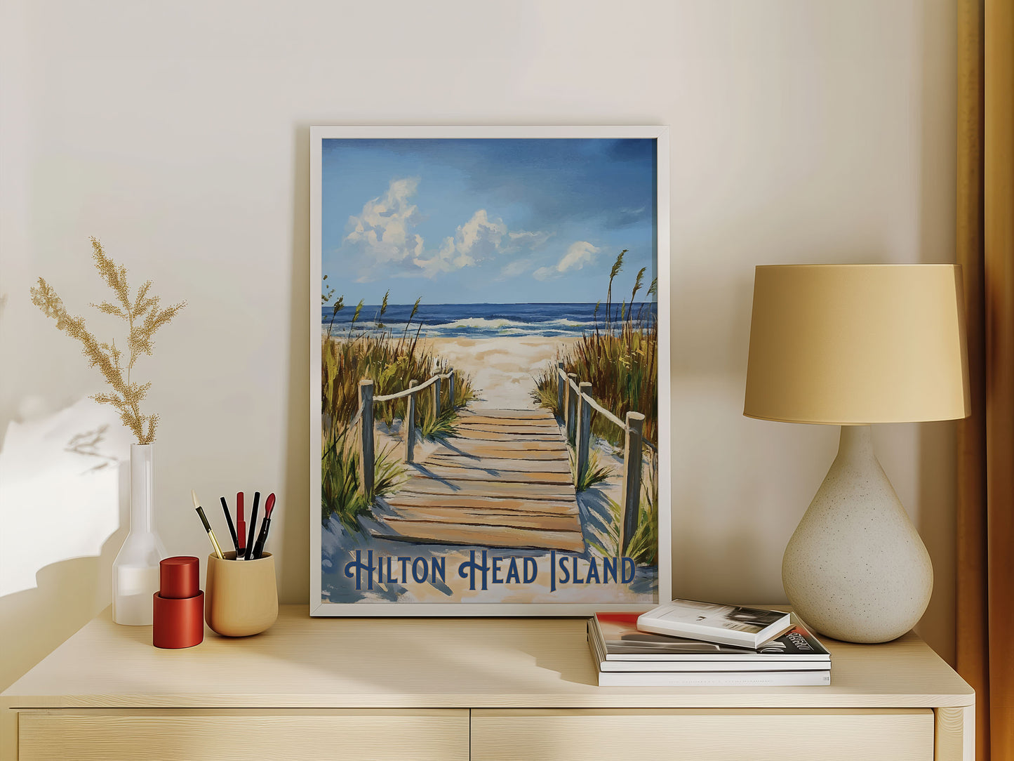 Hilton Head Travel Poster