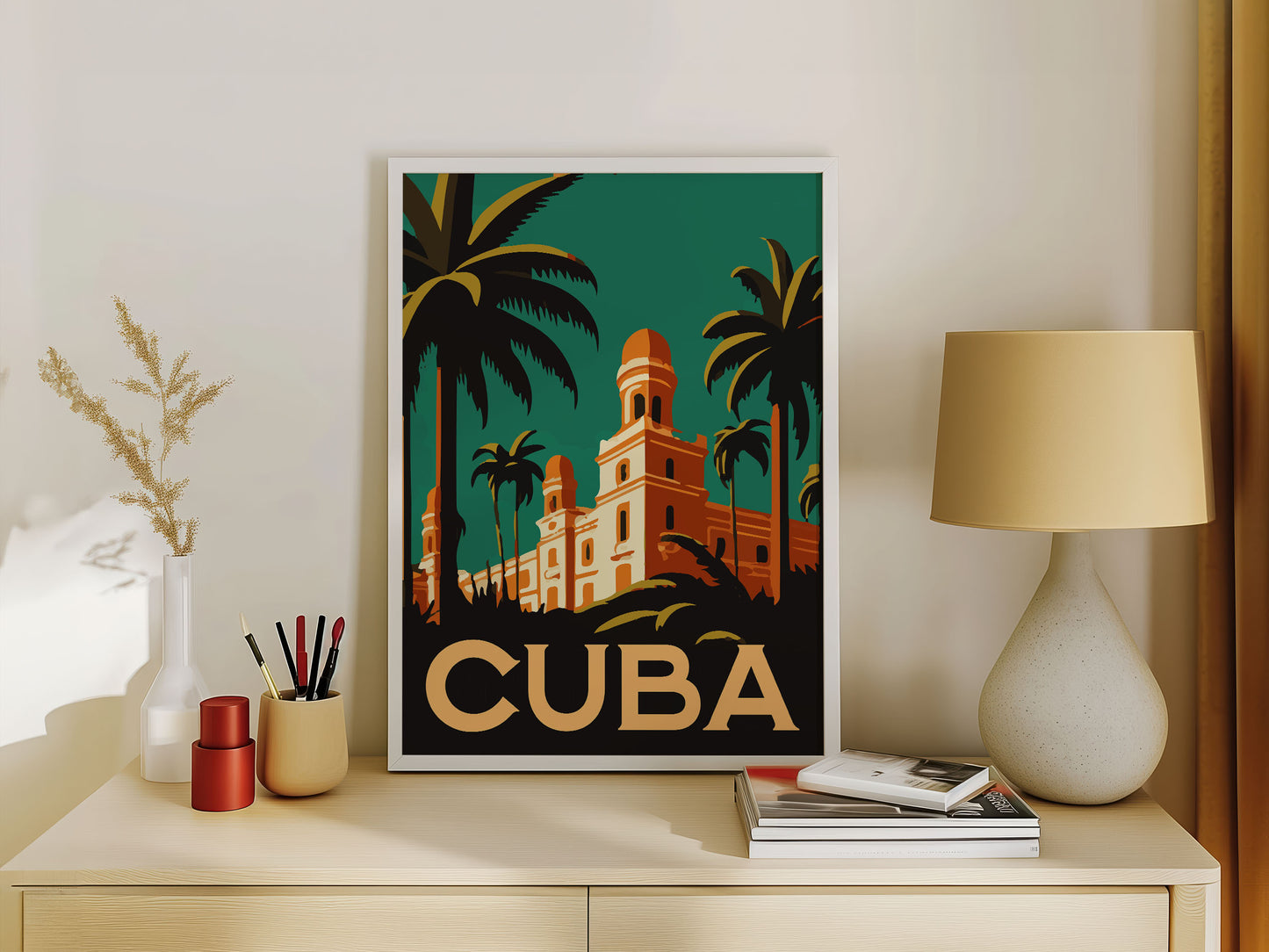 Cuba Travel Poster