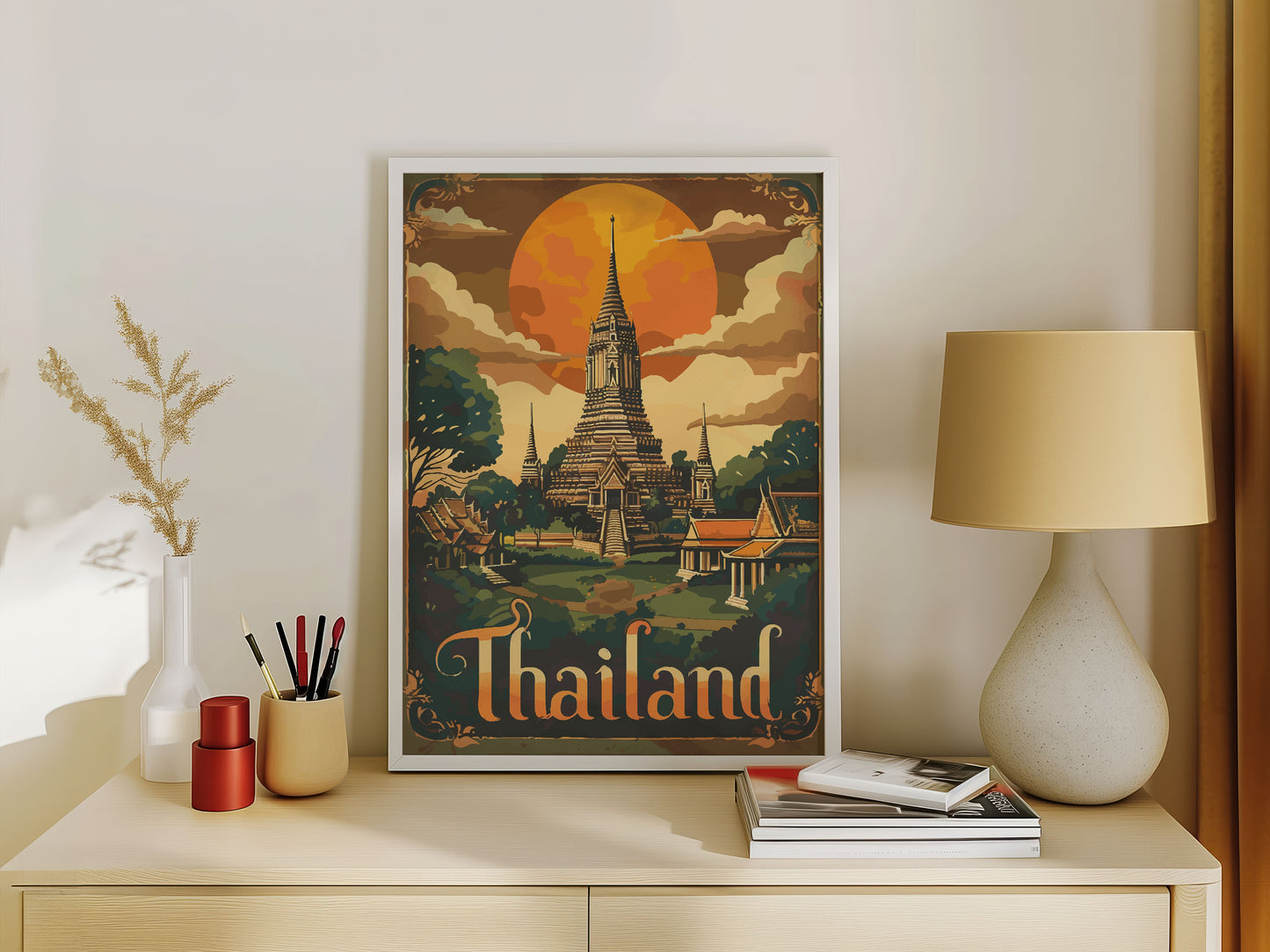 Thailand Travel Poster