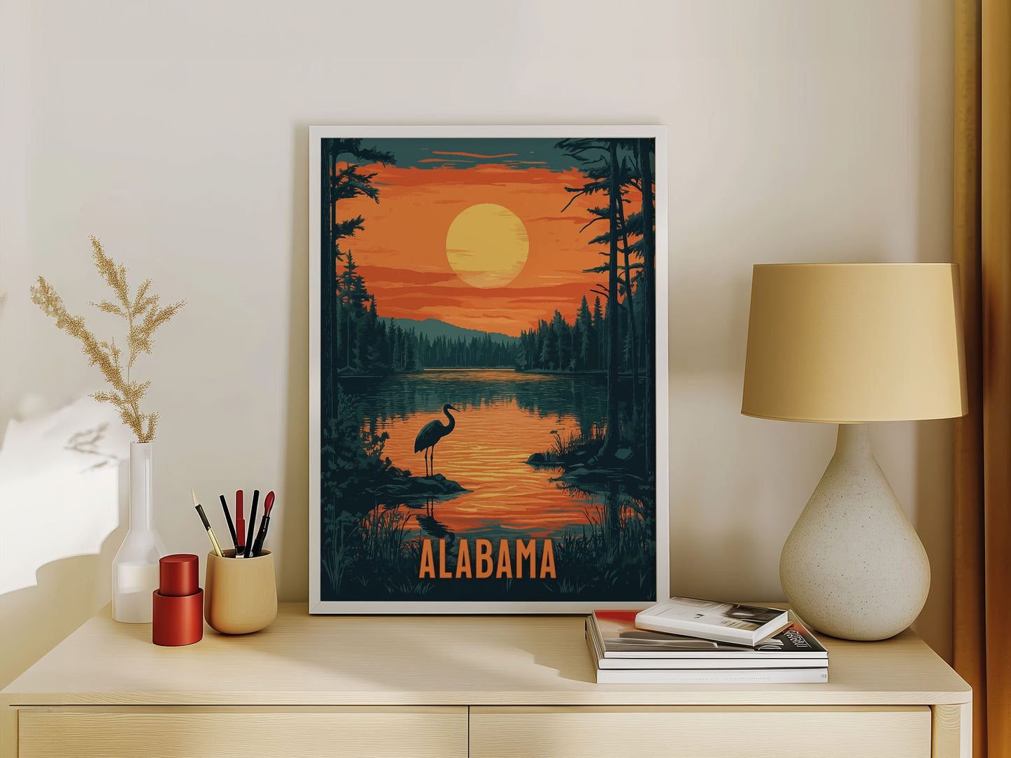Alabama Travel Poster
