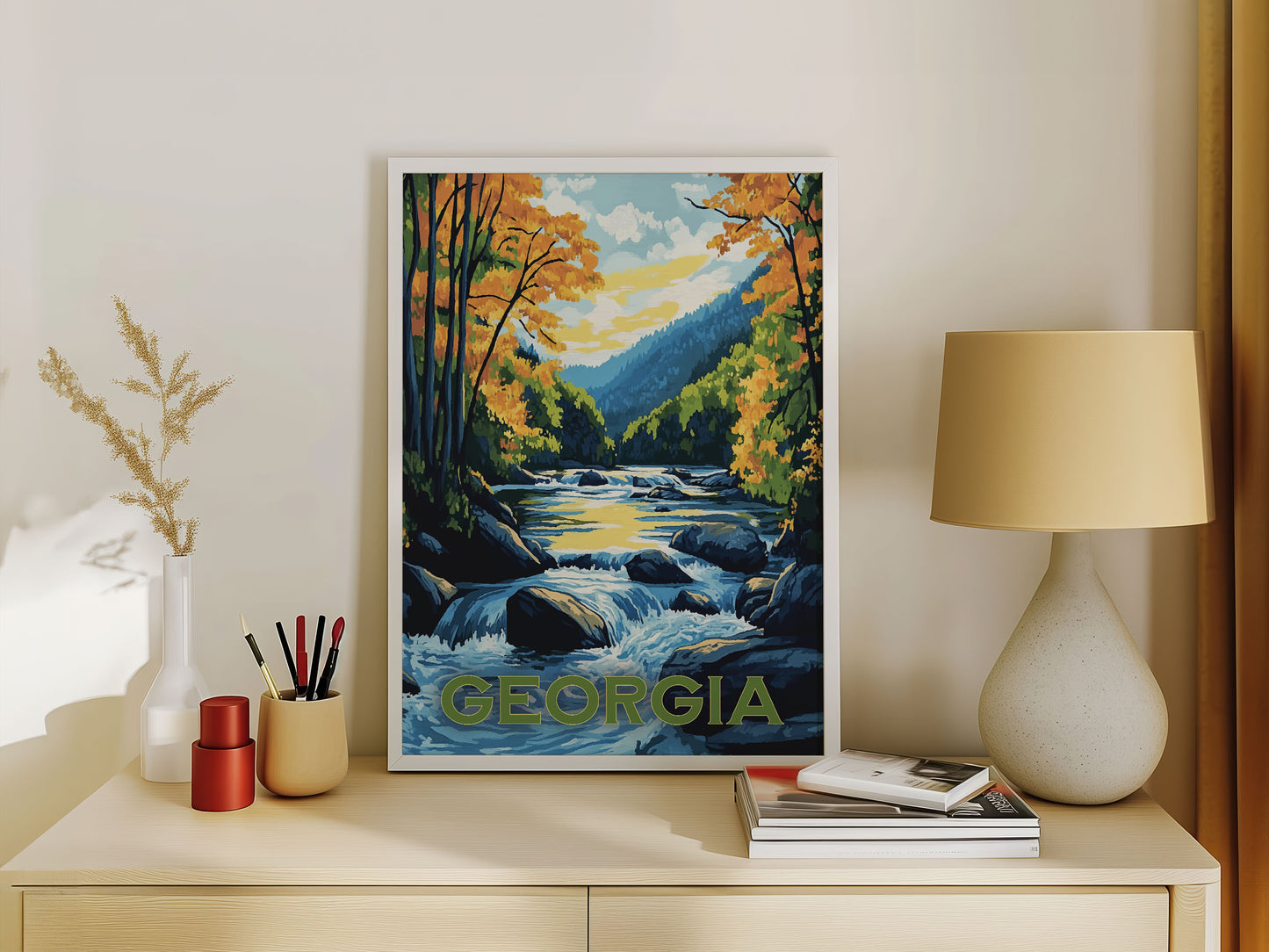Georgia Travel Poster