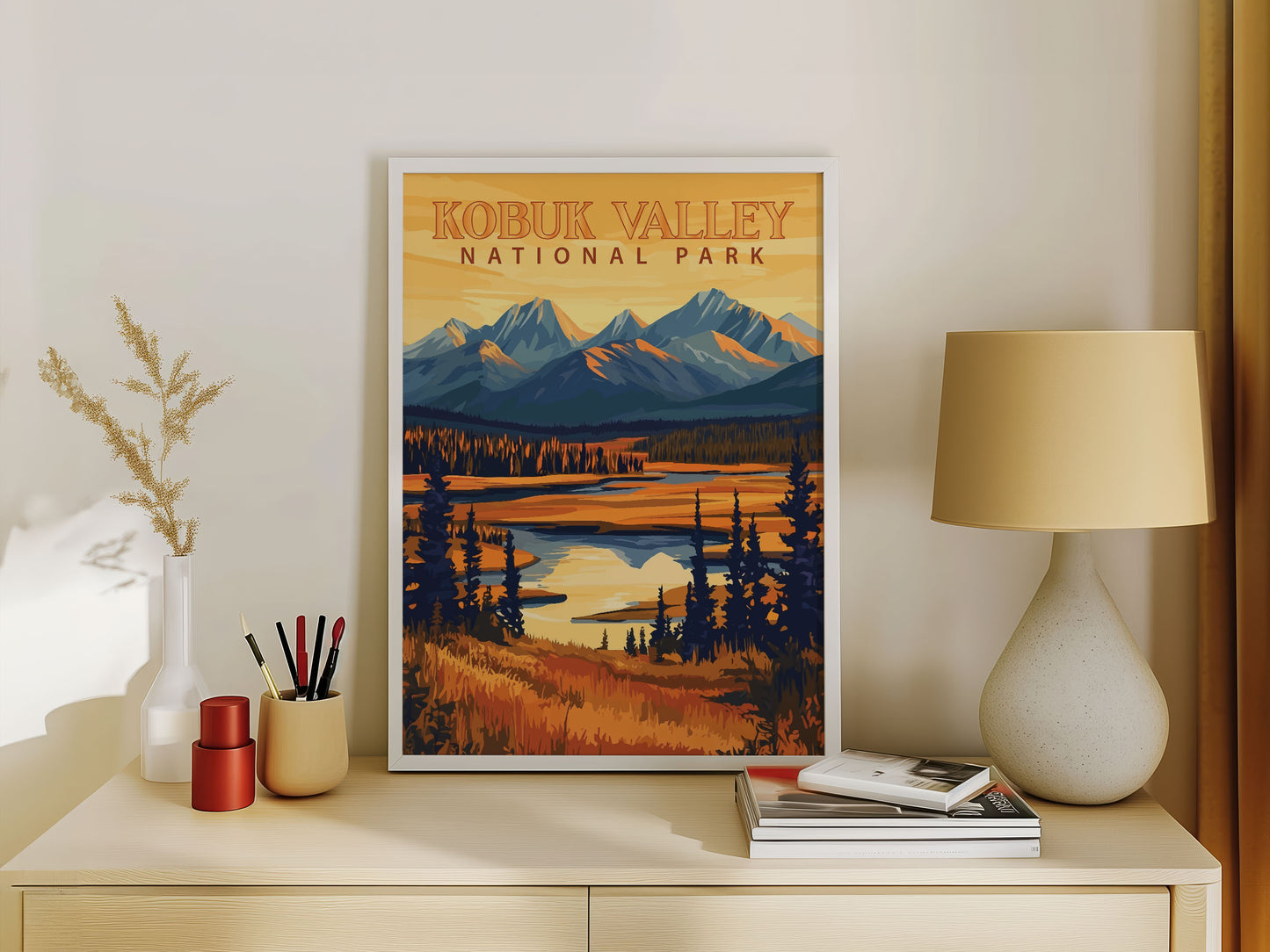 Kobuk Valley National Park Travel Poster