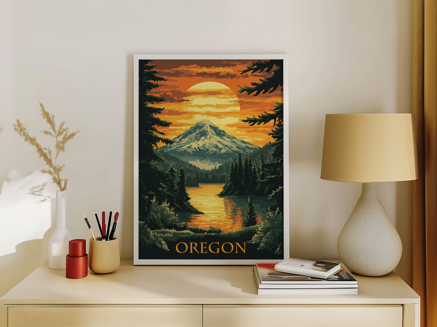 Oregon Travel Poster