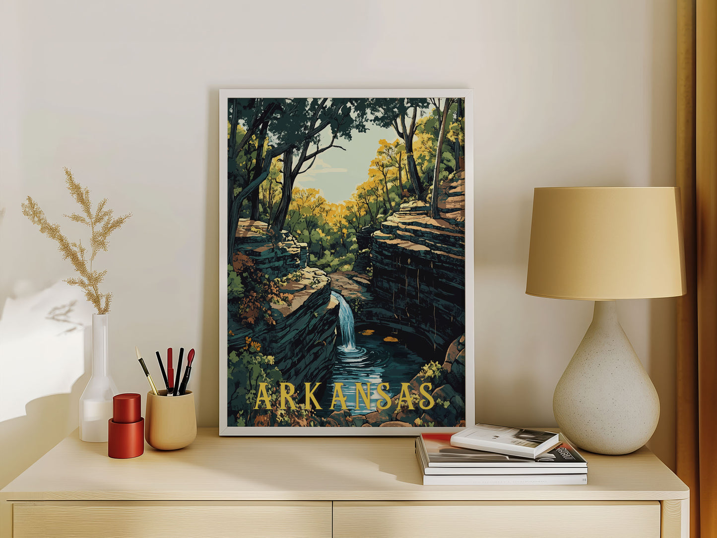 Arkansas Travel Poster