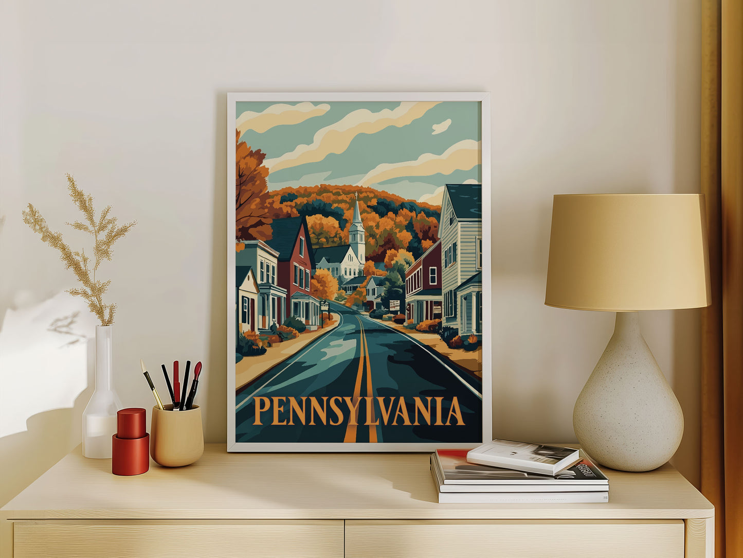 Pennsylvania Travel Poster