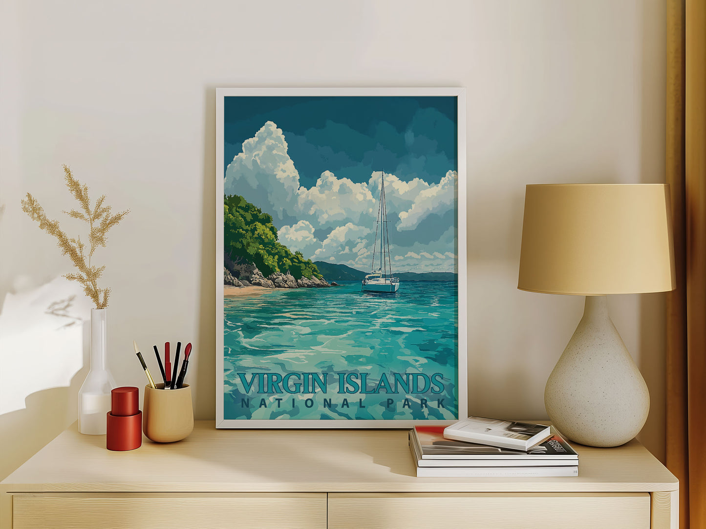 Virgin Islands National Park Travel Poster