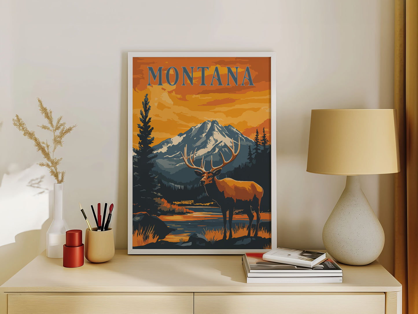 Montana Travel Poster