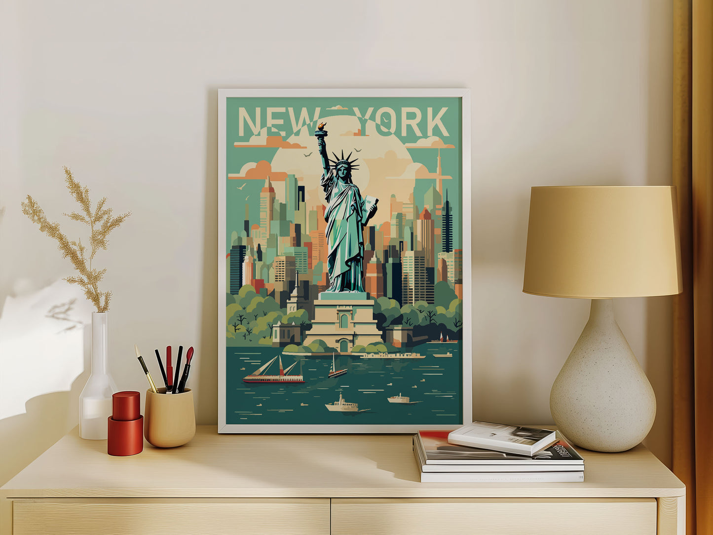New York Travel Poster