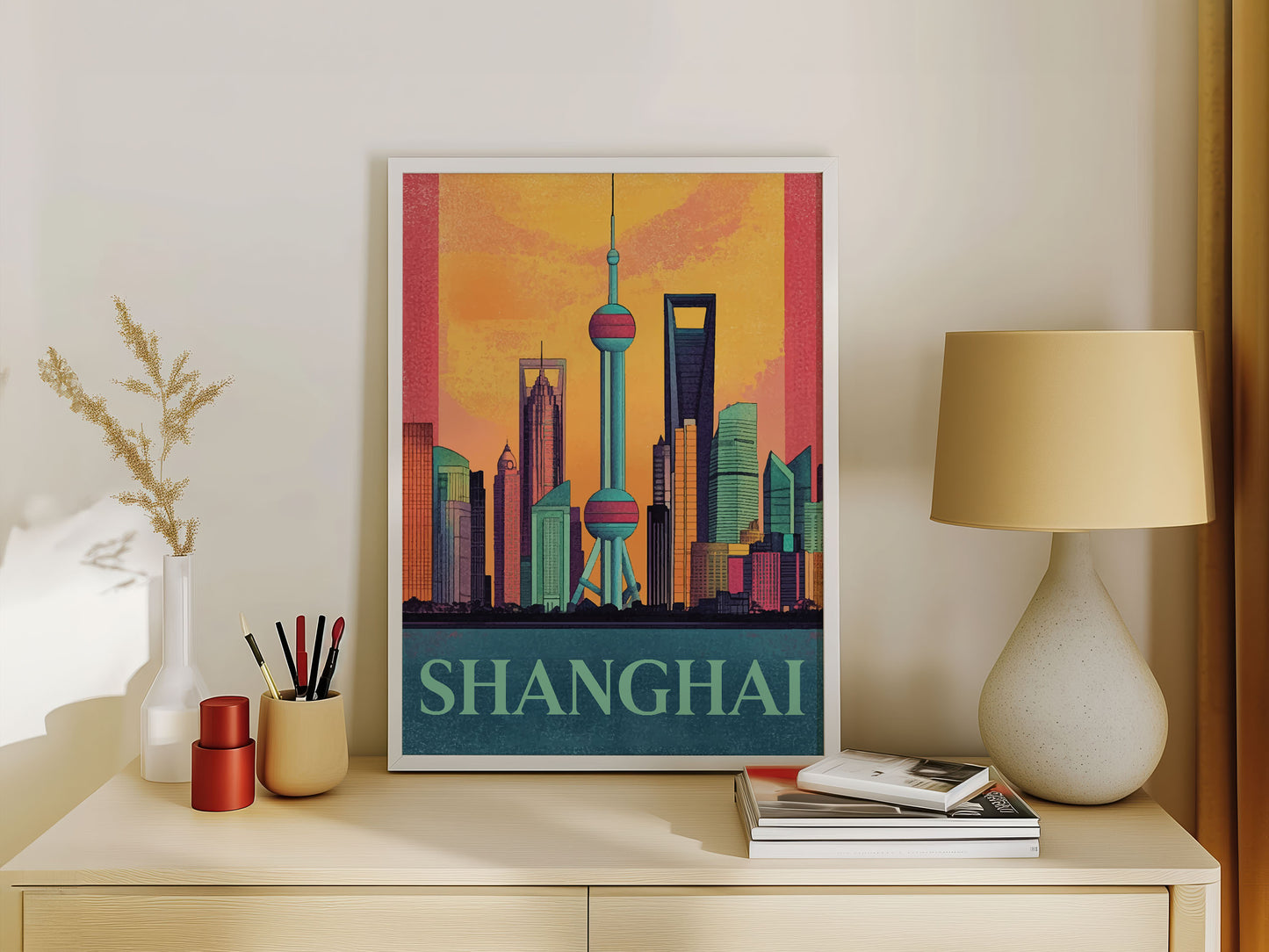 Shanghai Travel Poster